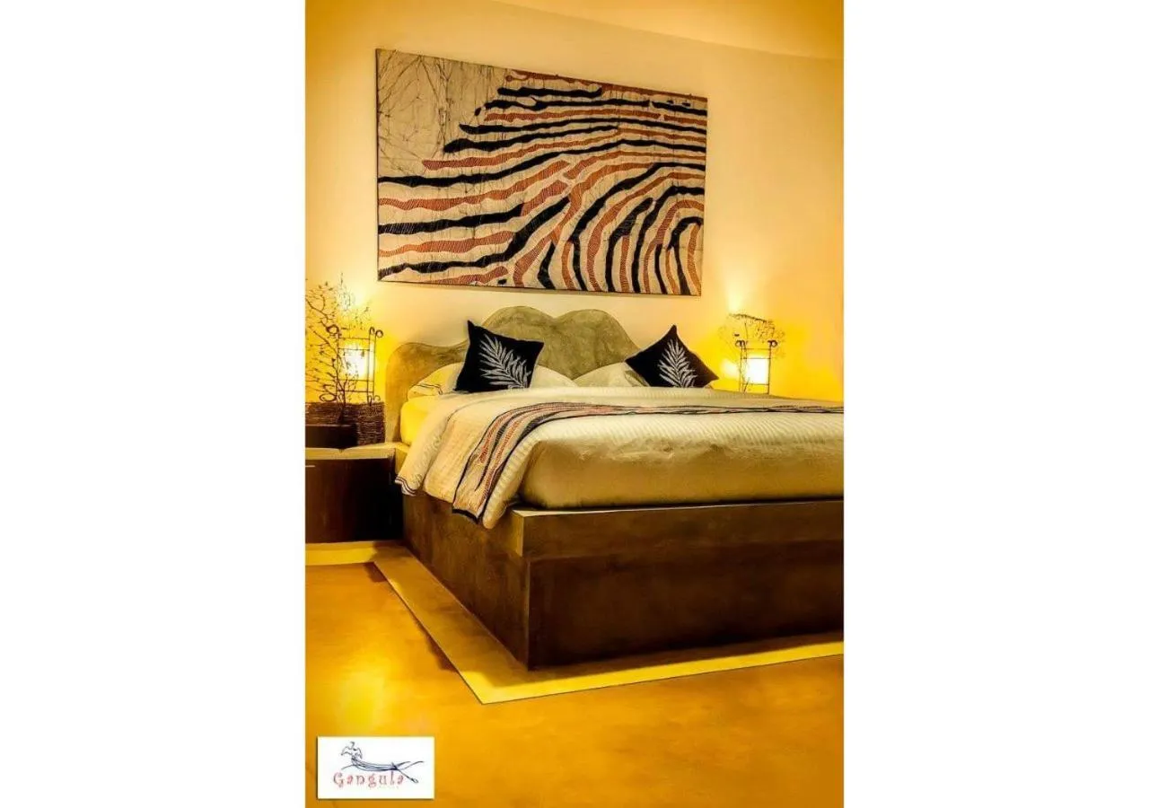 Bed in Gangula Villa