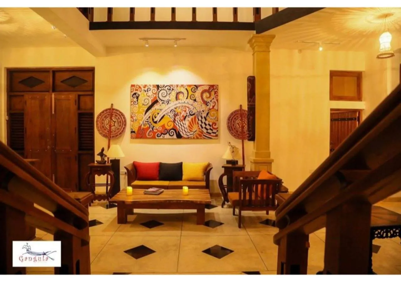 Seating area in Gangula Villa