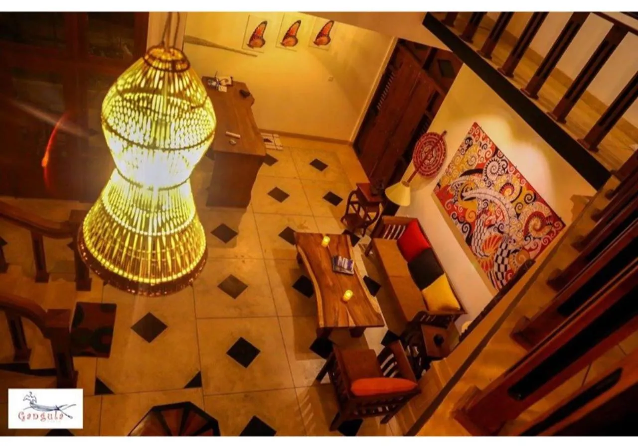 Decorative detail in Gangula Villa