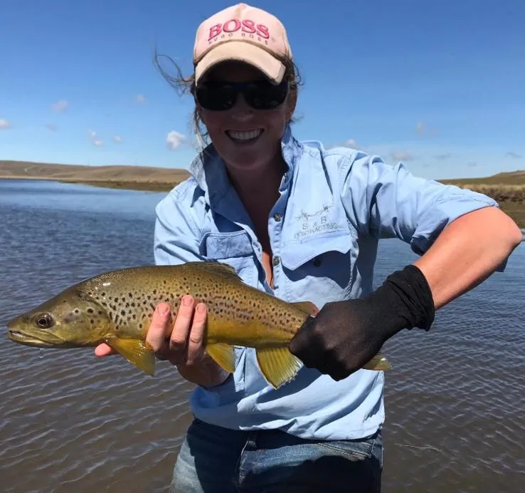 Fishing in Trout 'n' Trail B&B