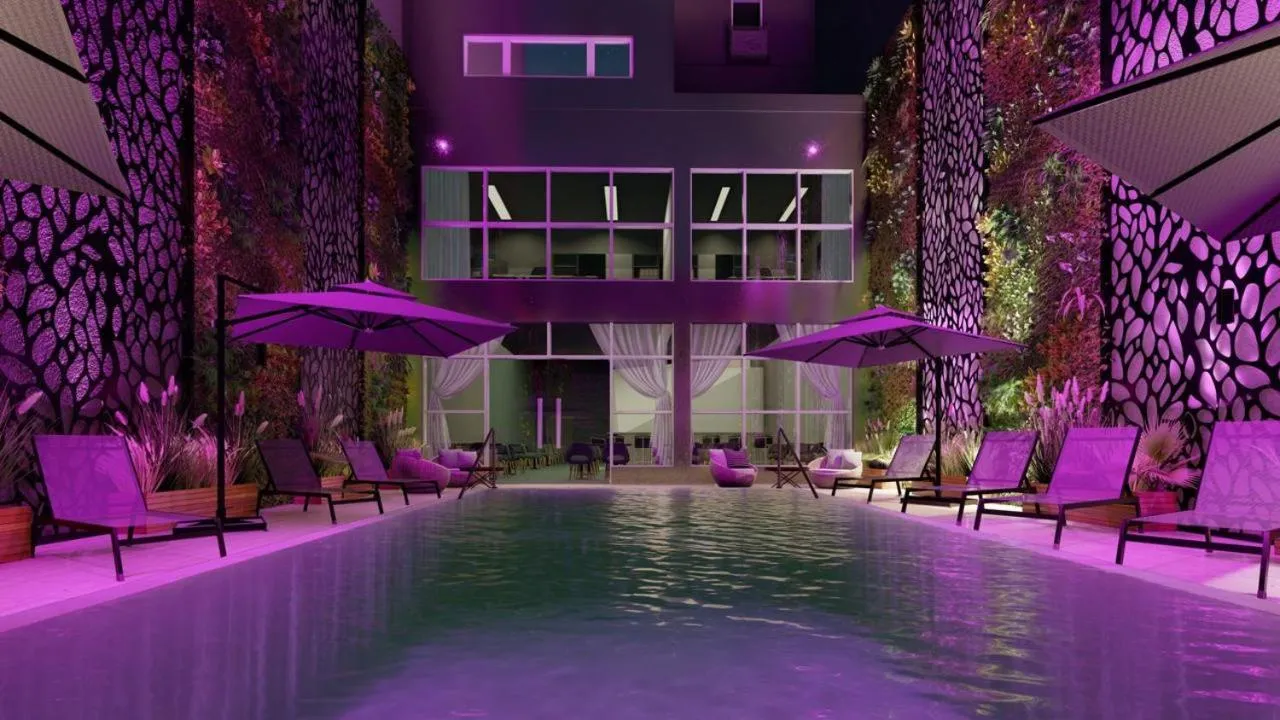 Patio in Empire Hotel Buenos Aires by HS