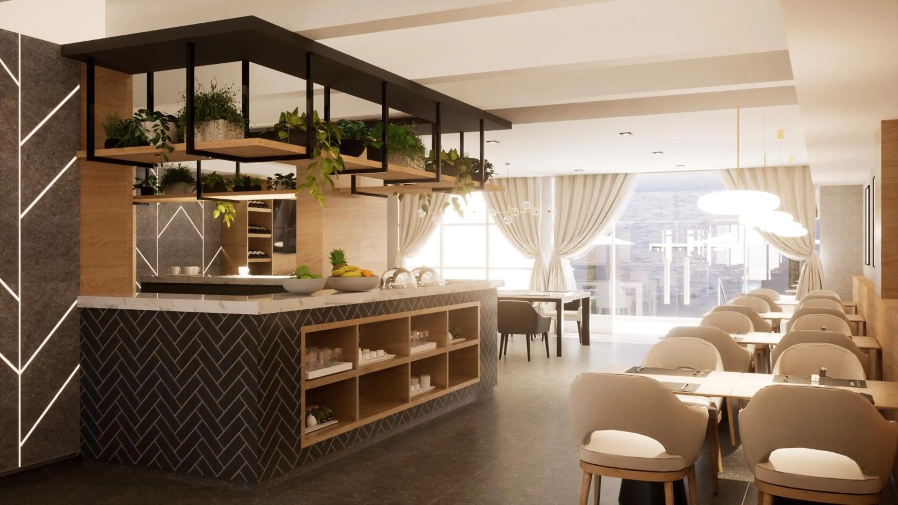 Restaurant/places to eat in Empire Hotel Buenos Aires by HS