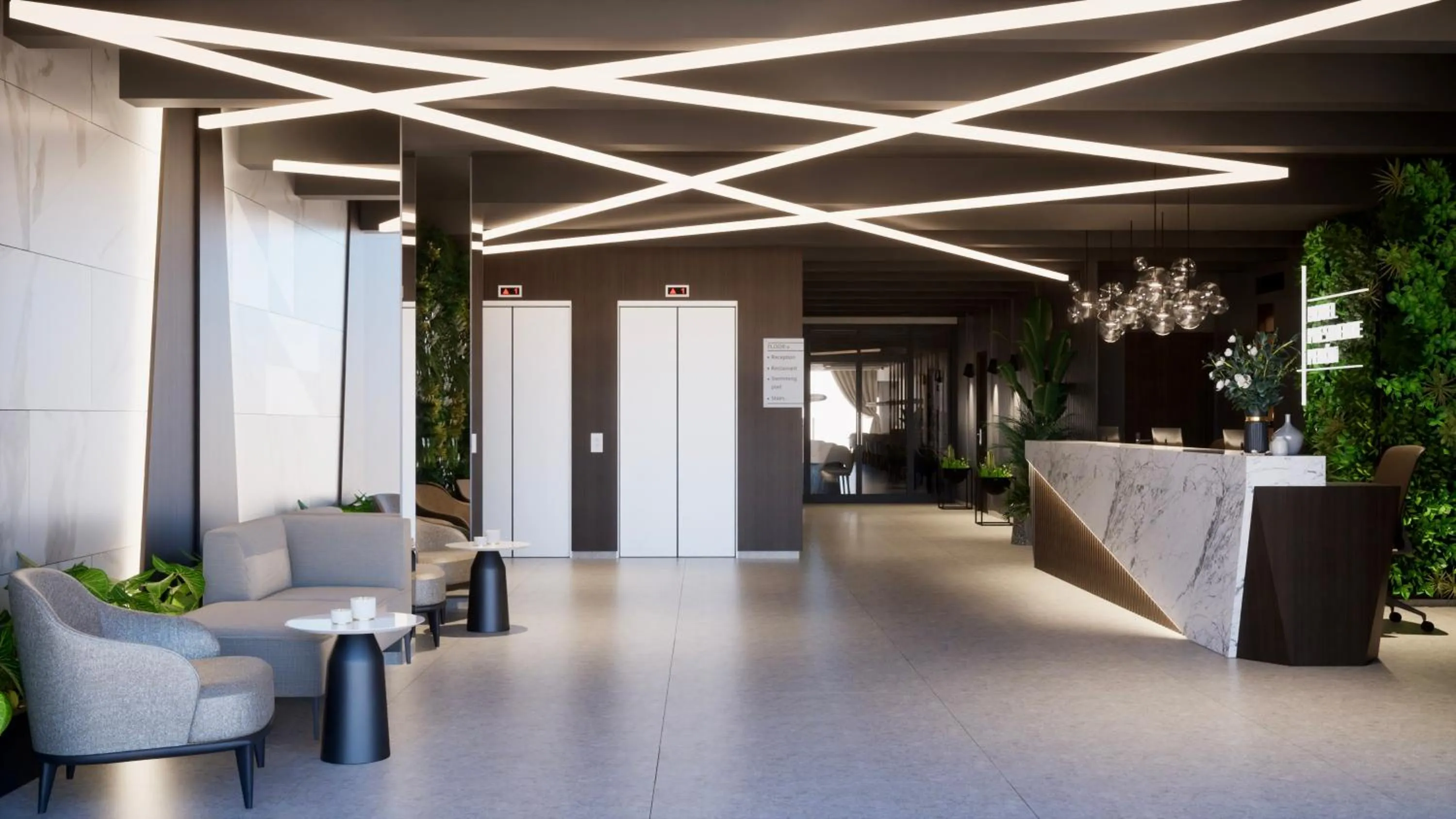 Lobby or reception in Empire Hotel Buenos Aires by HS