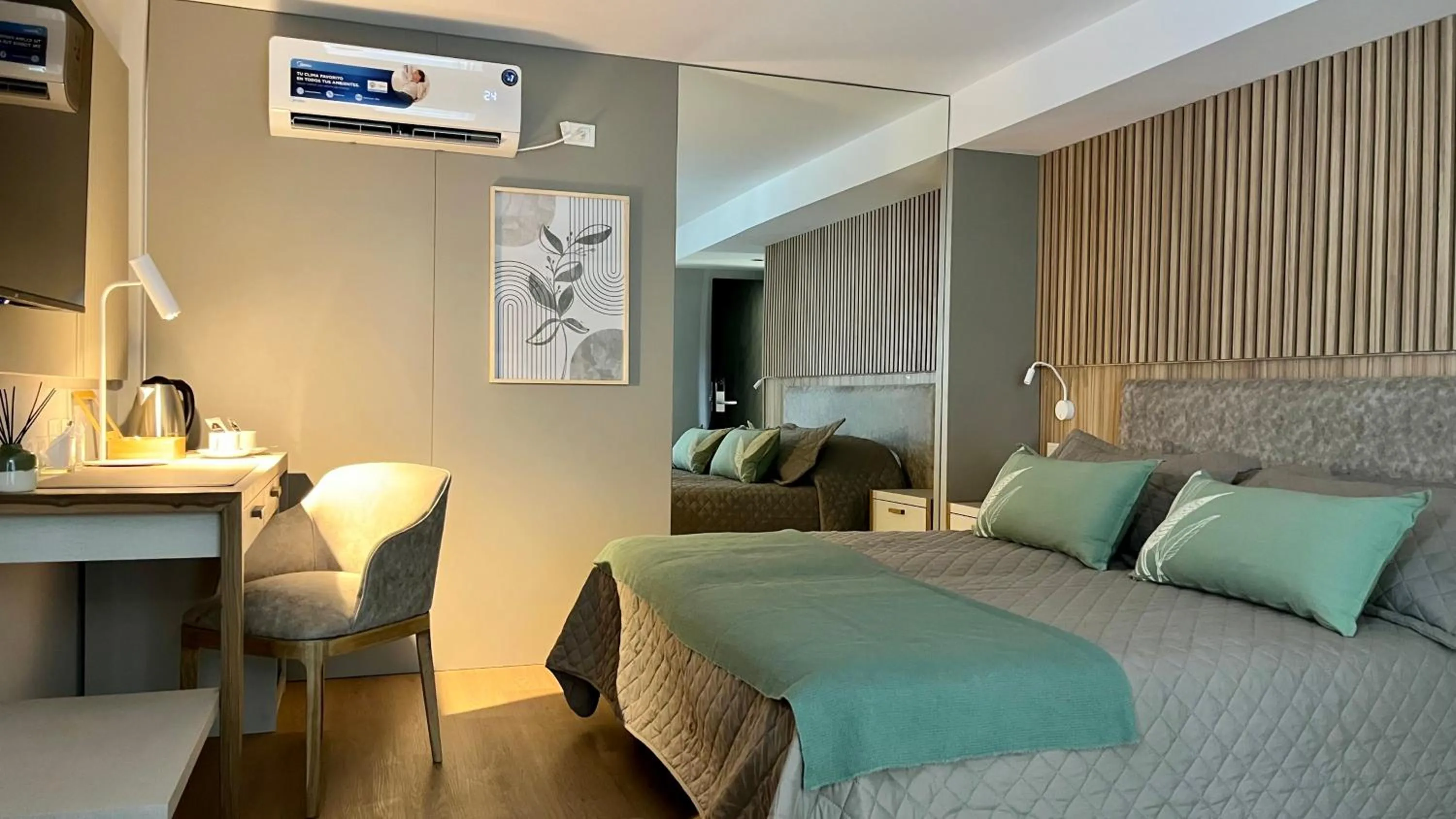 Bed in Empire Hotel Buenos Aires by HS