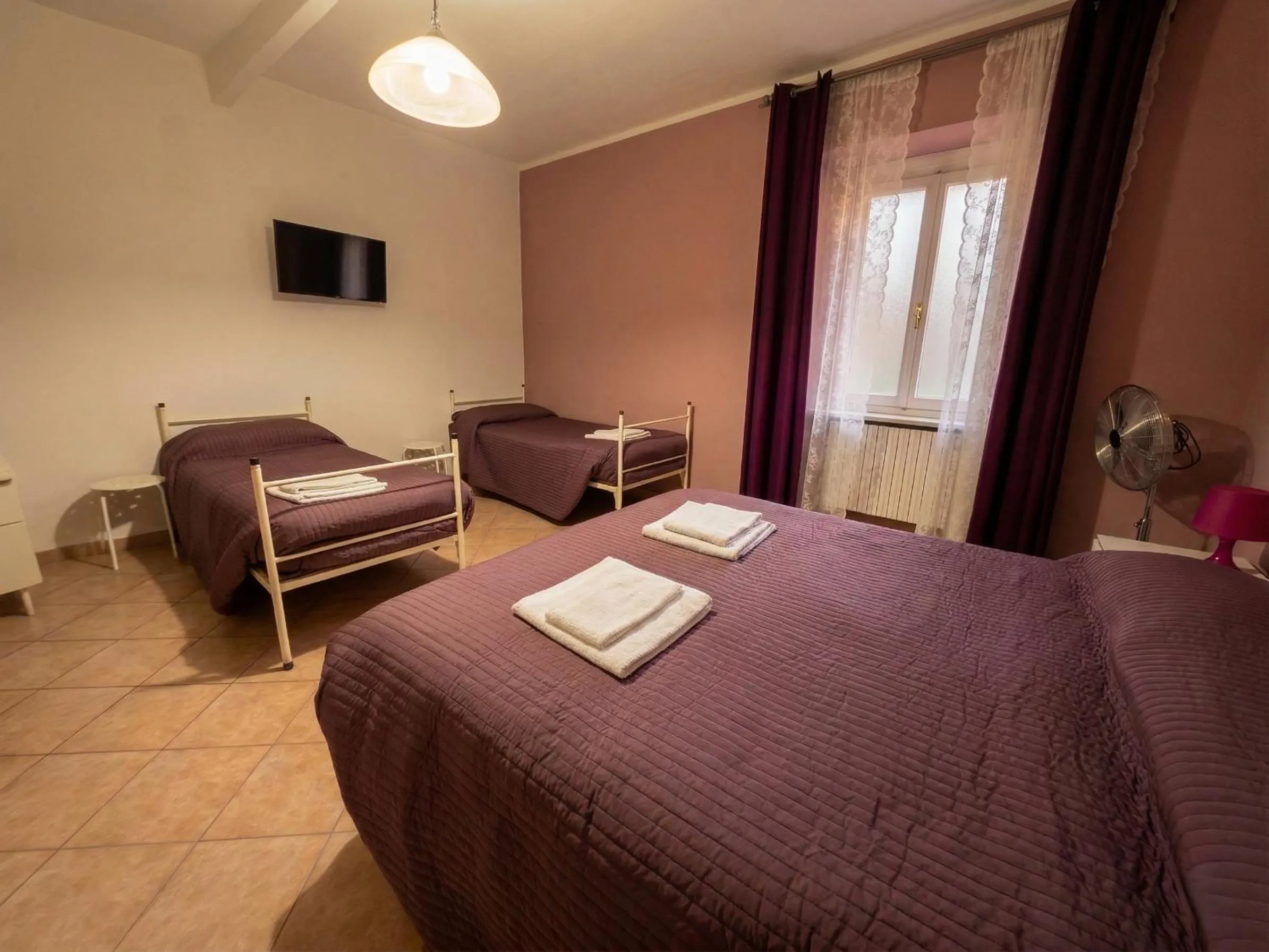 Bedroom, Bed in La Piazza B&B