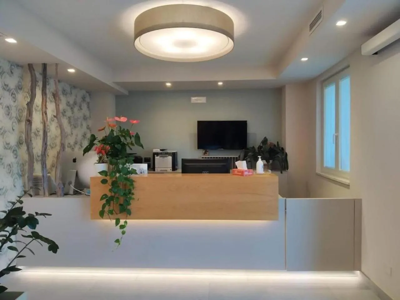 Lobby or reception in Hotel Villa Barsanti