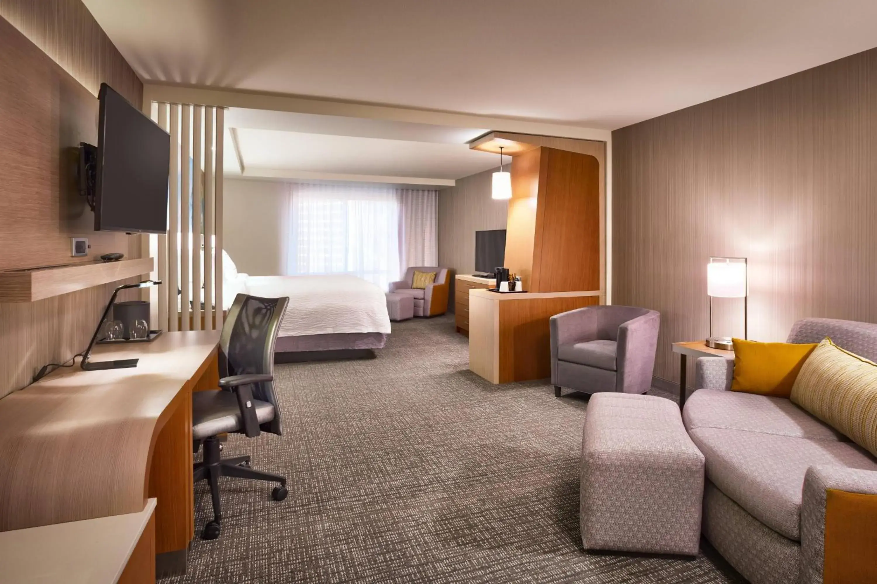 King Suite in Courtyard by Marriott Salt Lake City Downtown King Suite in Courtyard by Marriott Salt Lake City Downtown