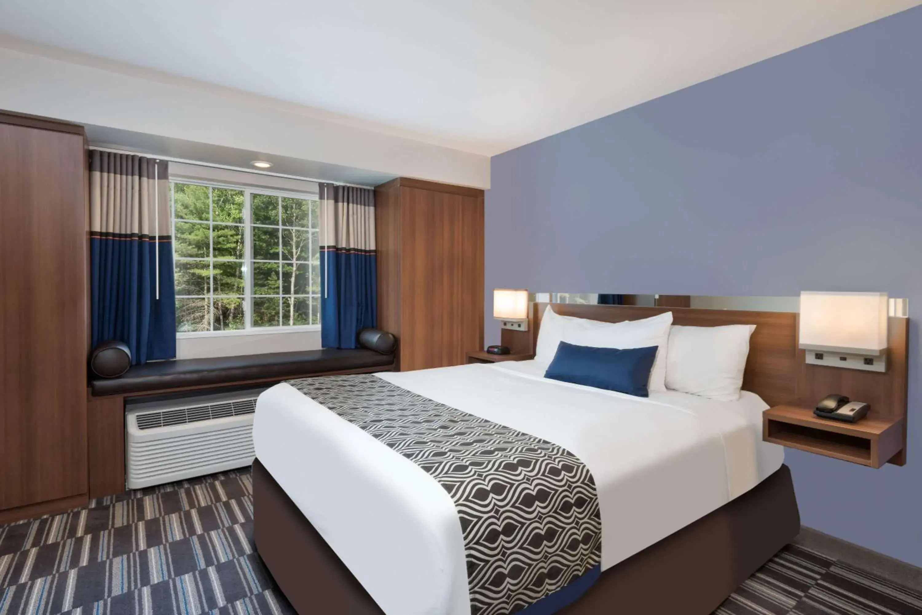 Photo of the whole room, Bed in Microtel Inn & Suites Windham Photo of the whole room, Bed in Microtel Inn & Suites Windham