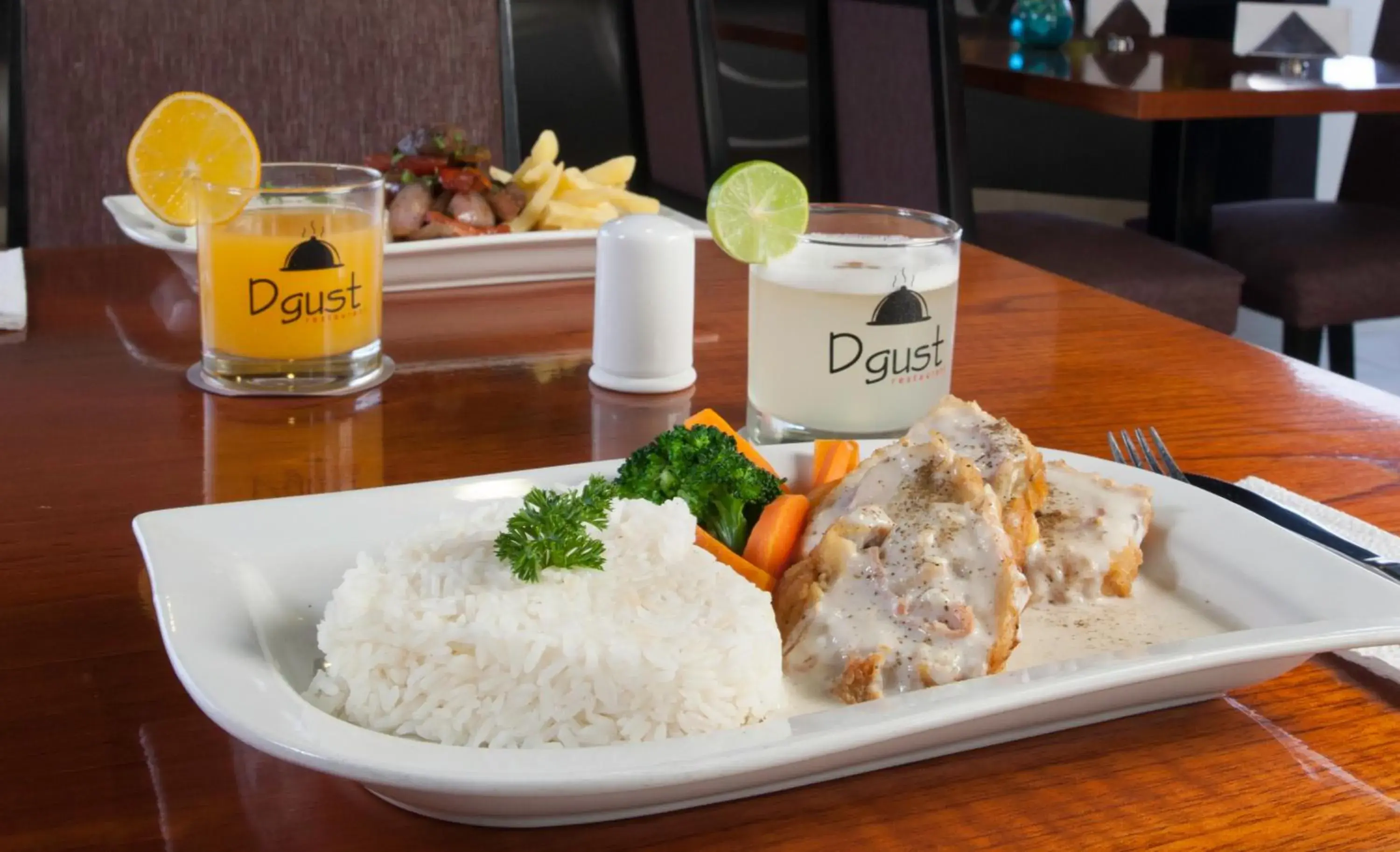 Food close-up in Palmetto Hotel Business La Perla Food close-up in Palmetto Hotel Business La Perla