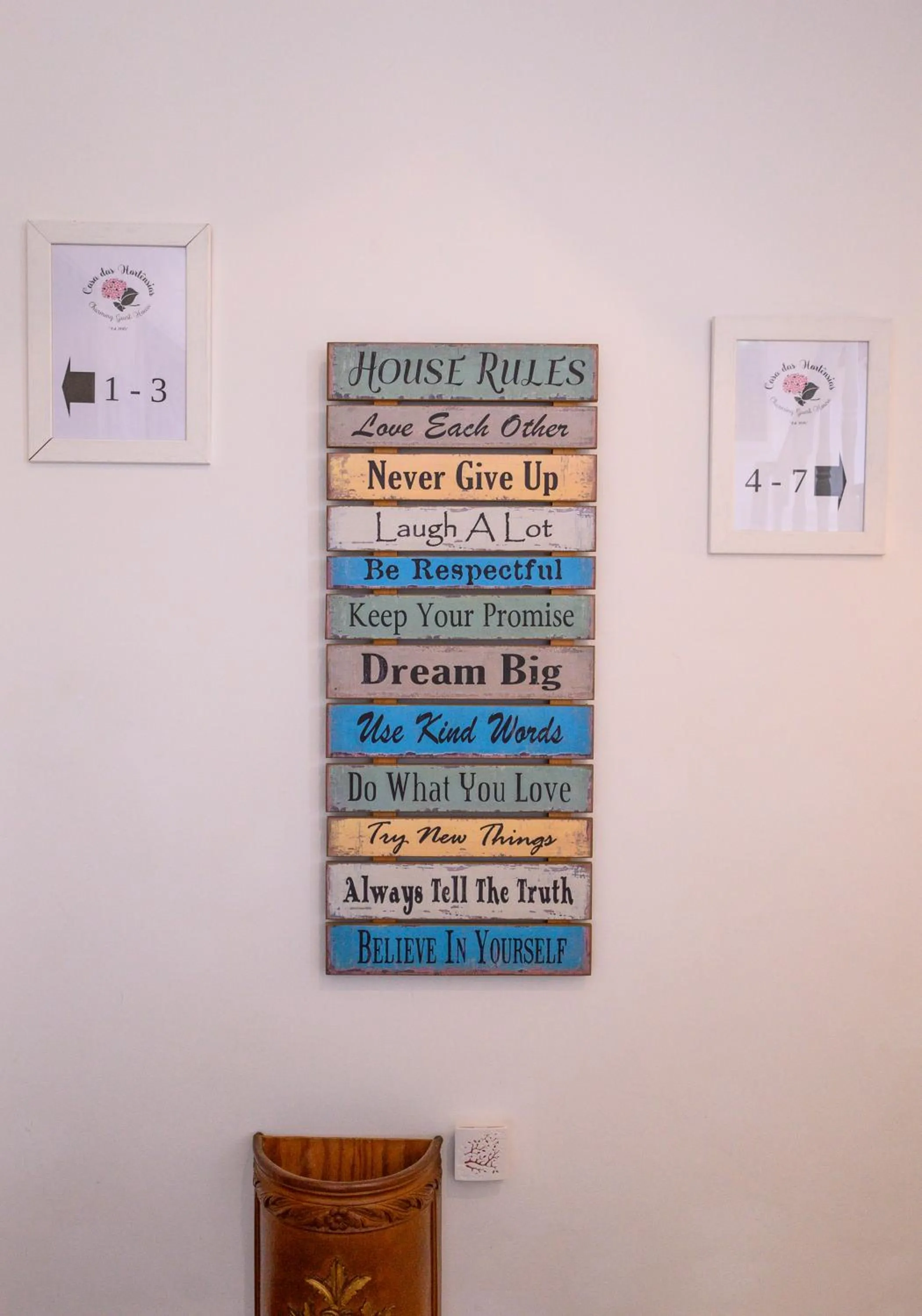 Decorative detail in Casa das Hortênsias - Charming Guest House