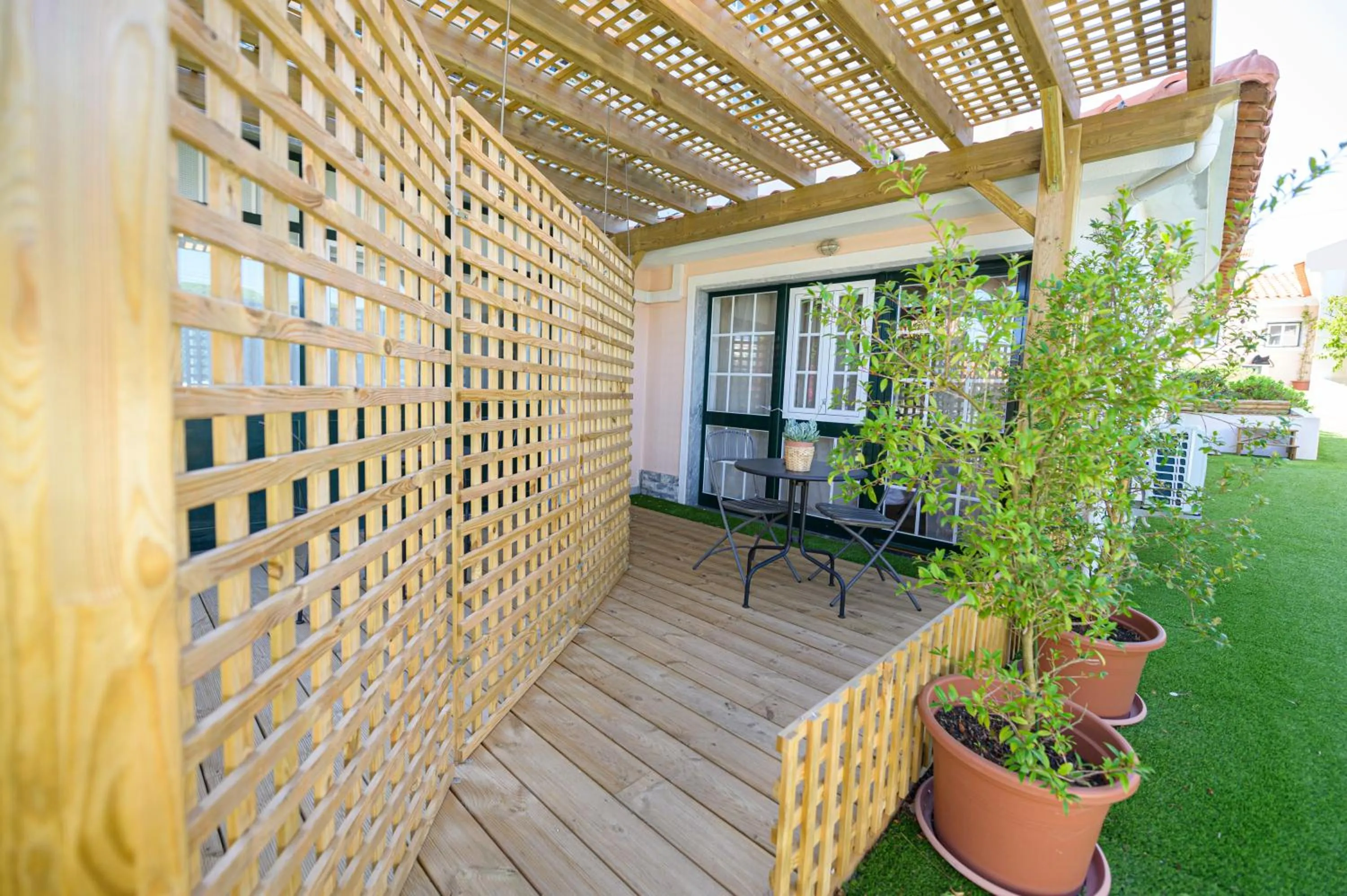 Patio in Casa das Hortênsias - Charming Guest House