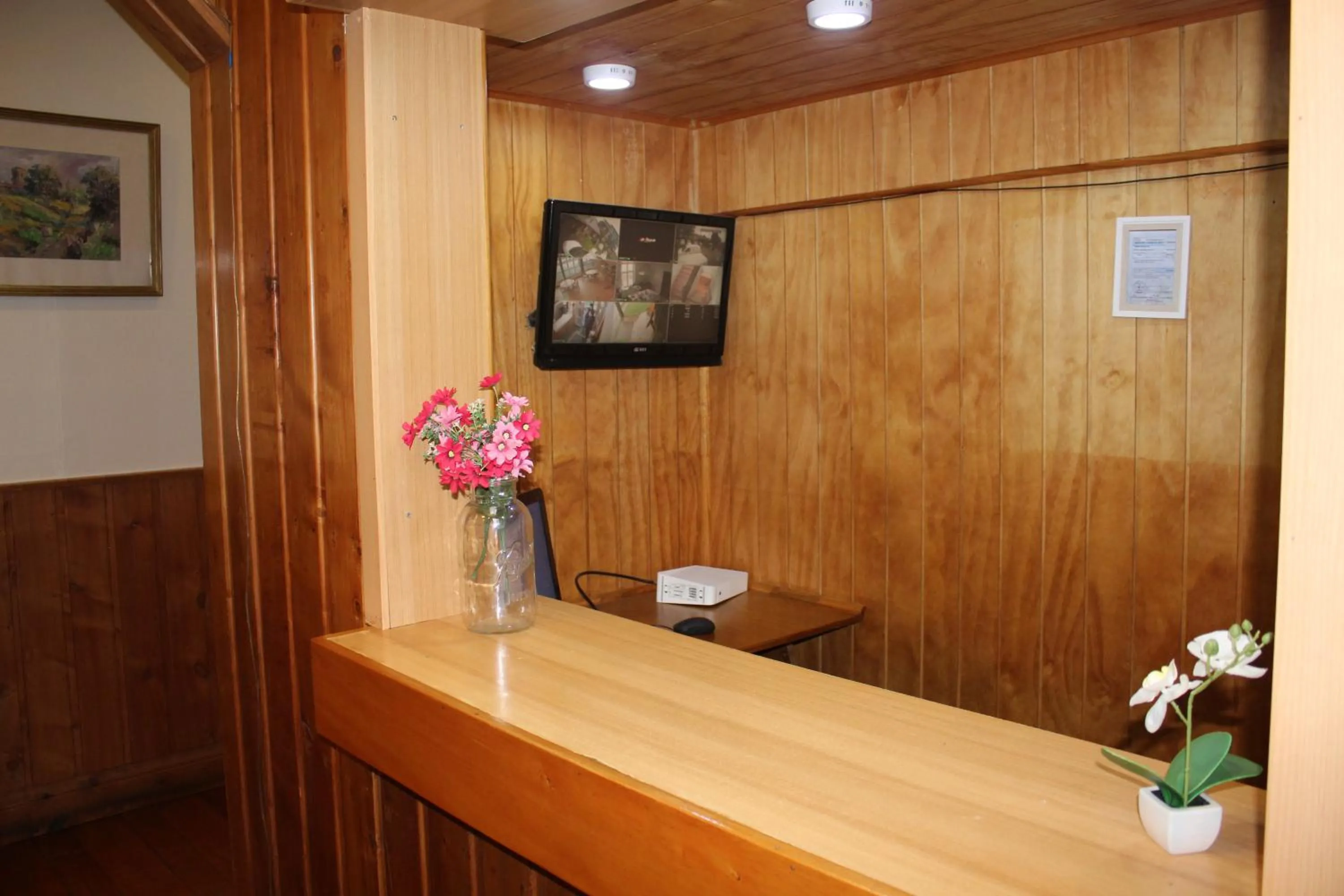 Lobby or reception in Hotel Casona Freire