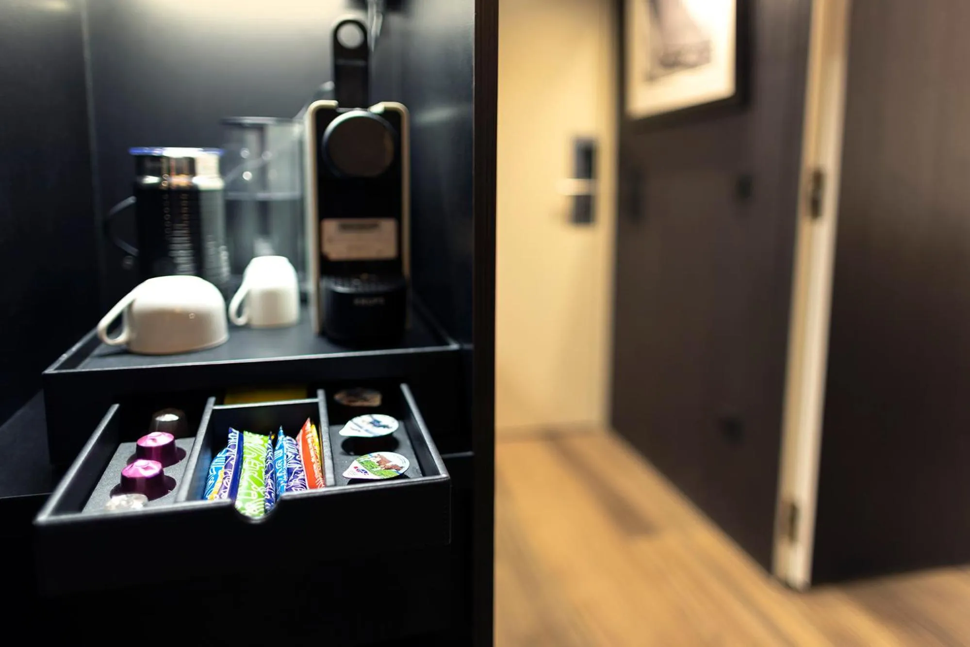 Coffee/tea facilities in San Carlo Suite