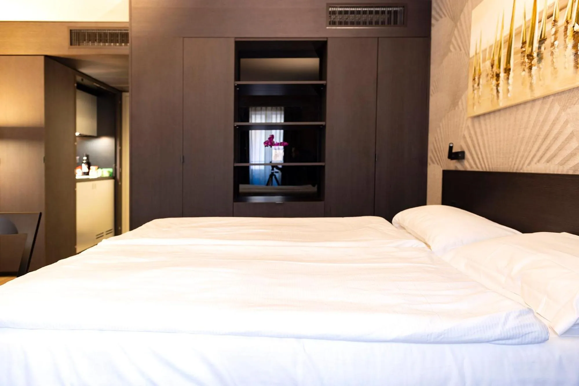 Bed in San Carlo Suite