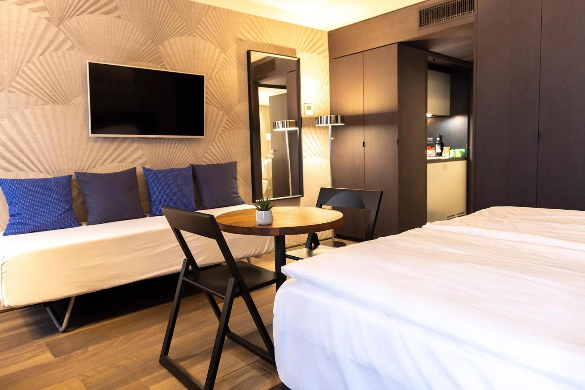 Bed in San Carlo Suite