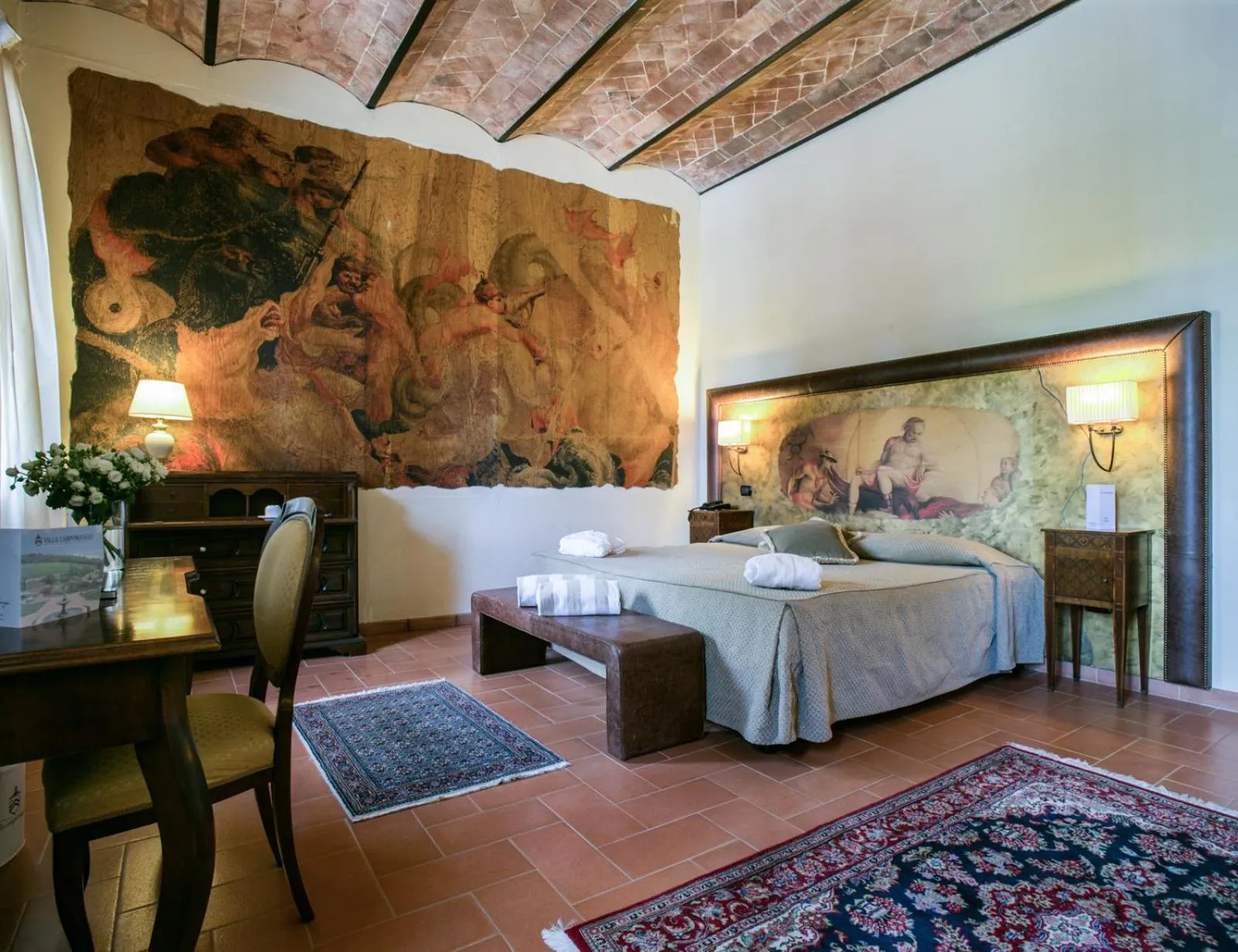 Photo of the whole room, Bed in Villa Campomaggio Resort & SPA