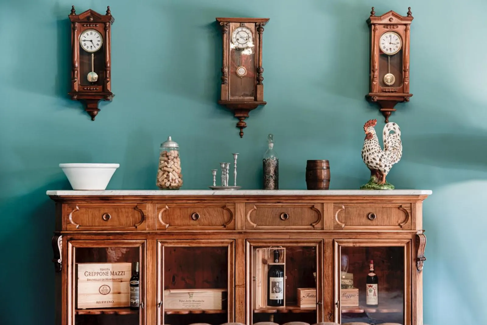 Communal lounge/ TV room in Villa Campomaggio Resort & SPA