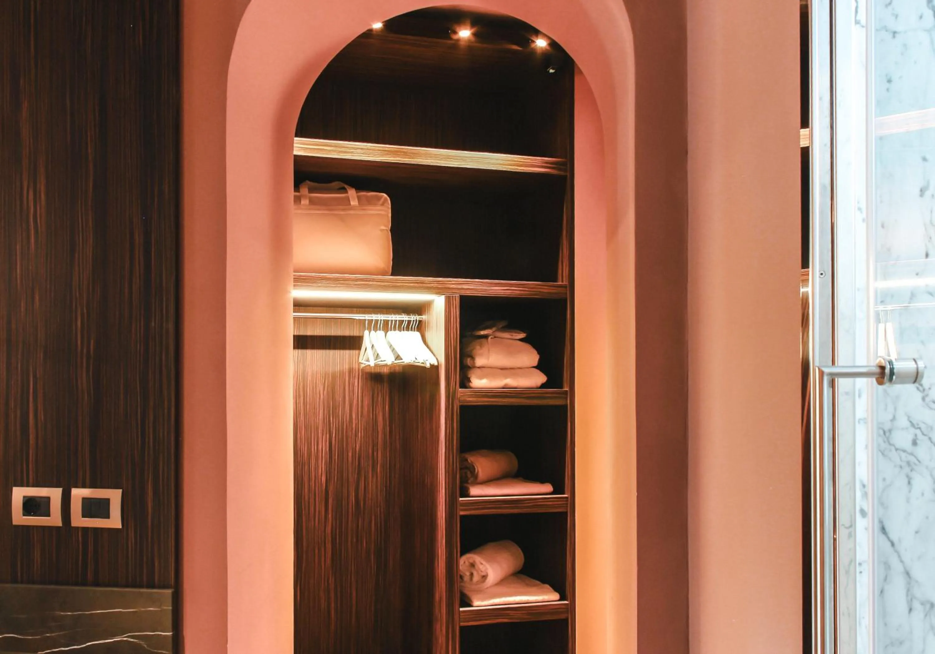 Bedroom in Villa Campomaggio Resort & SPA