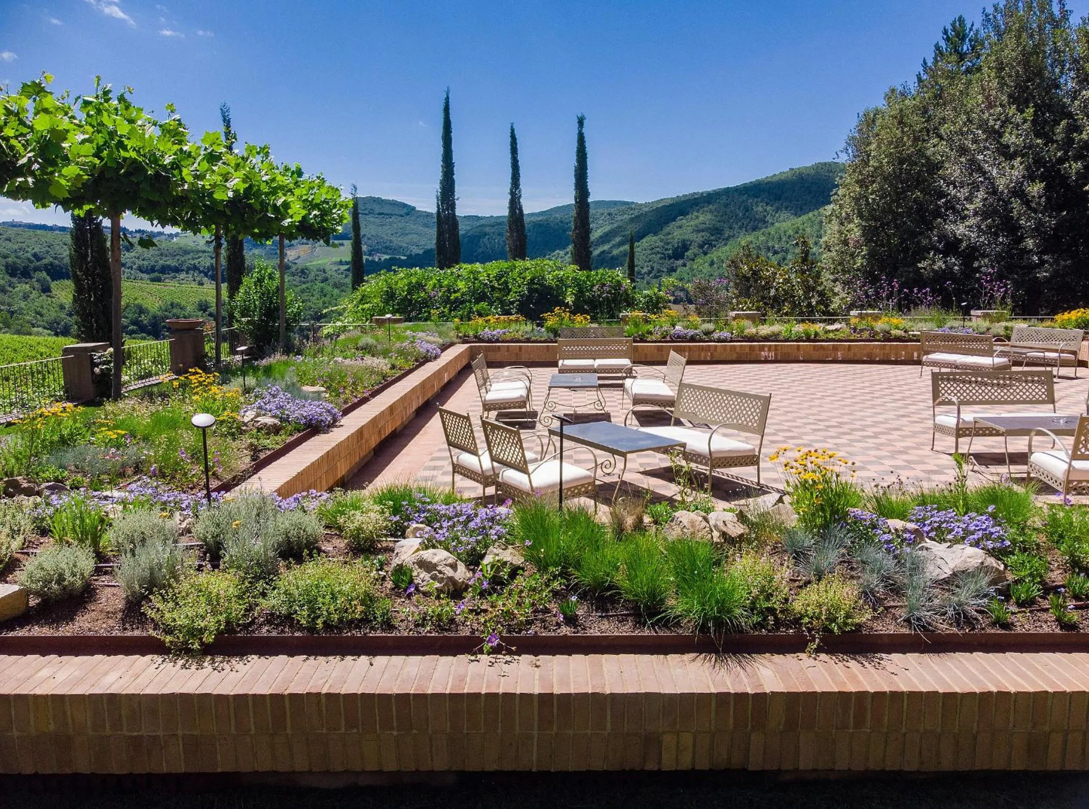 Property building in Villa Campomaggio Resort & SPA