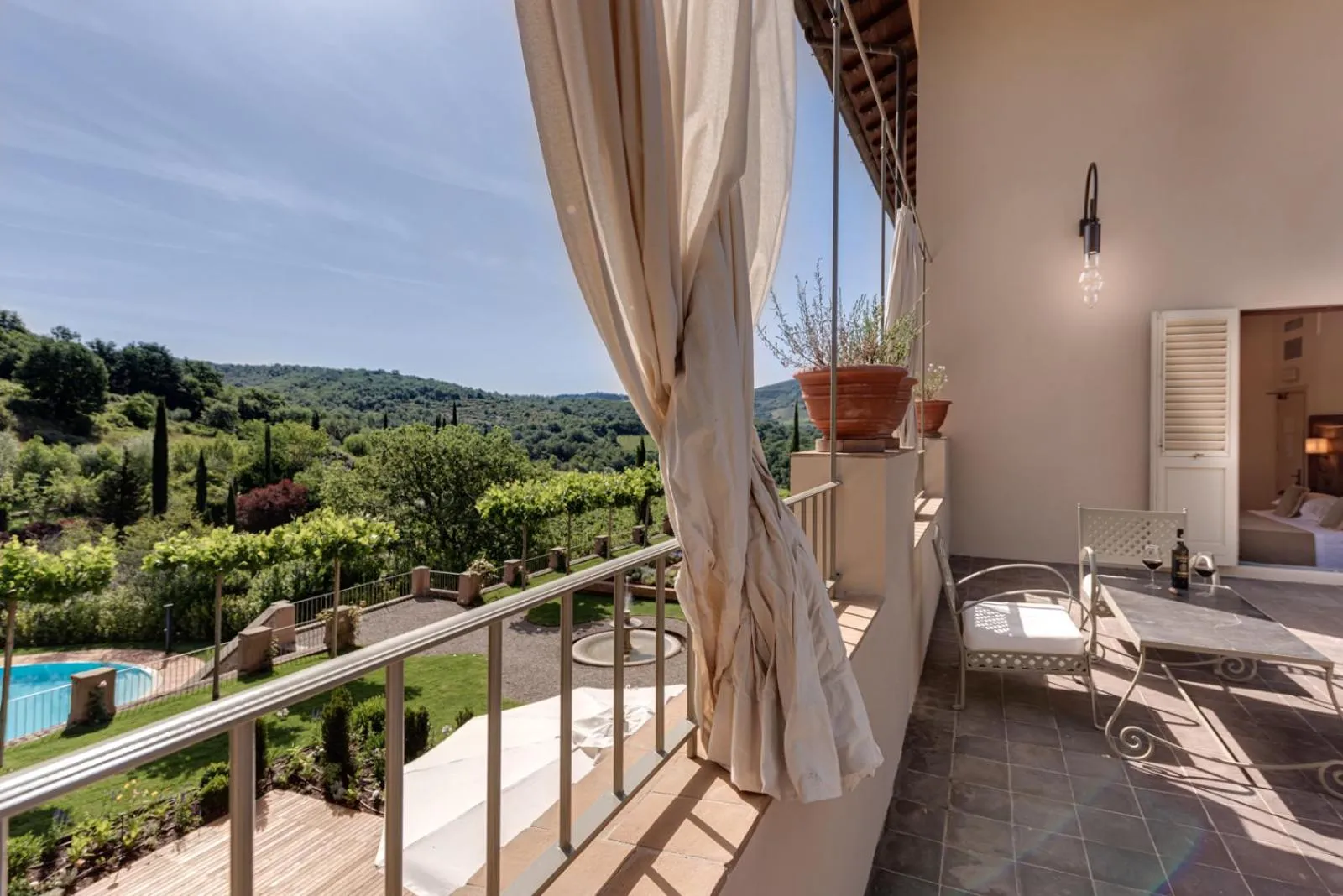 View (from property/room) in Villa Campomaggio Resort & SPA