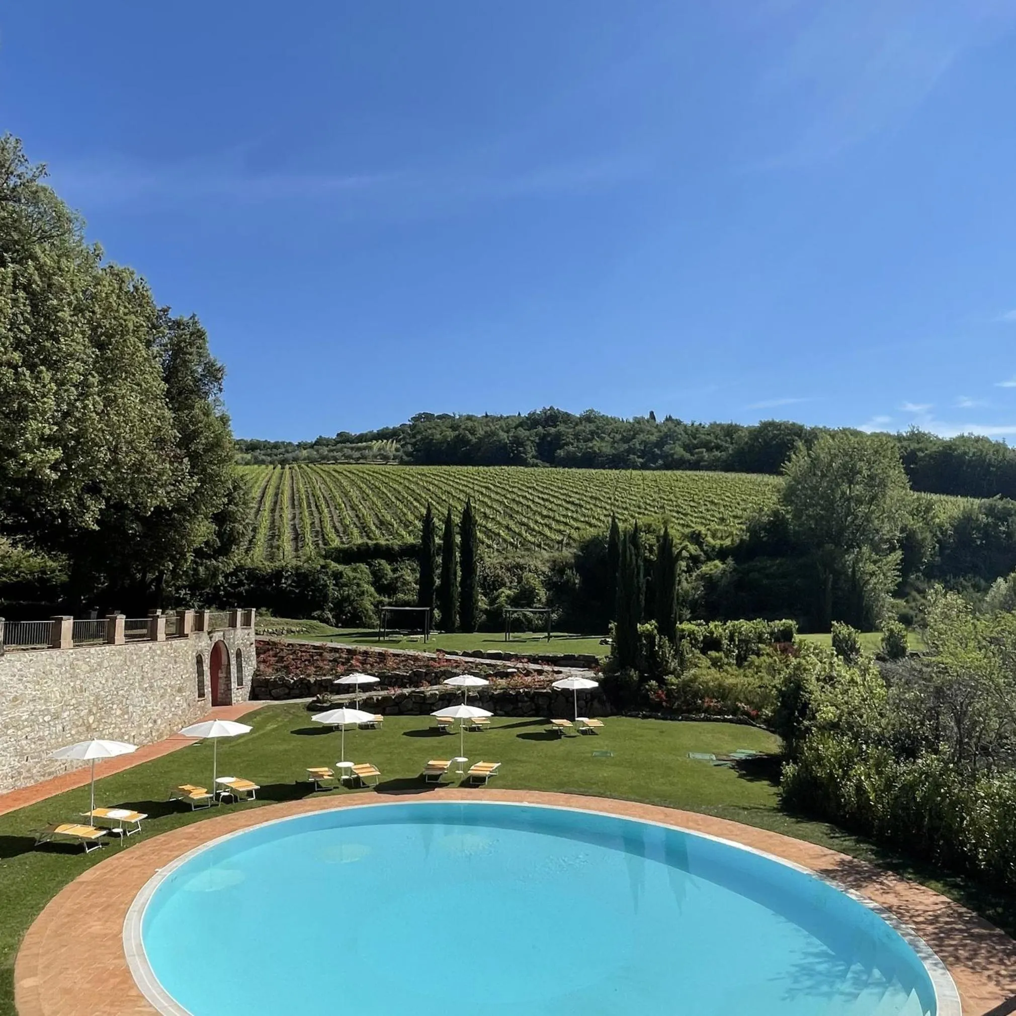 View (from property/room) in Villa Campomaggio Resort & SPA