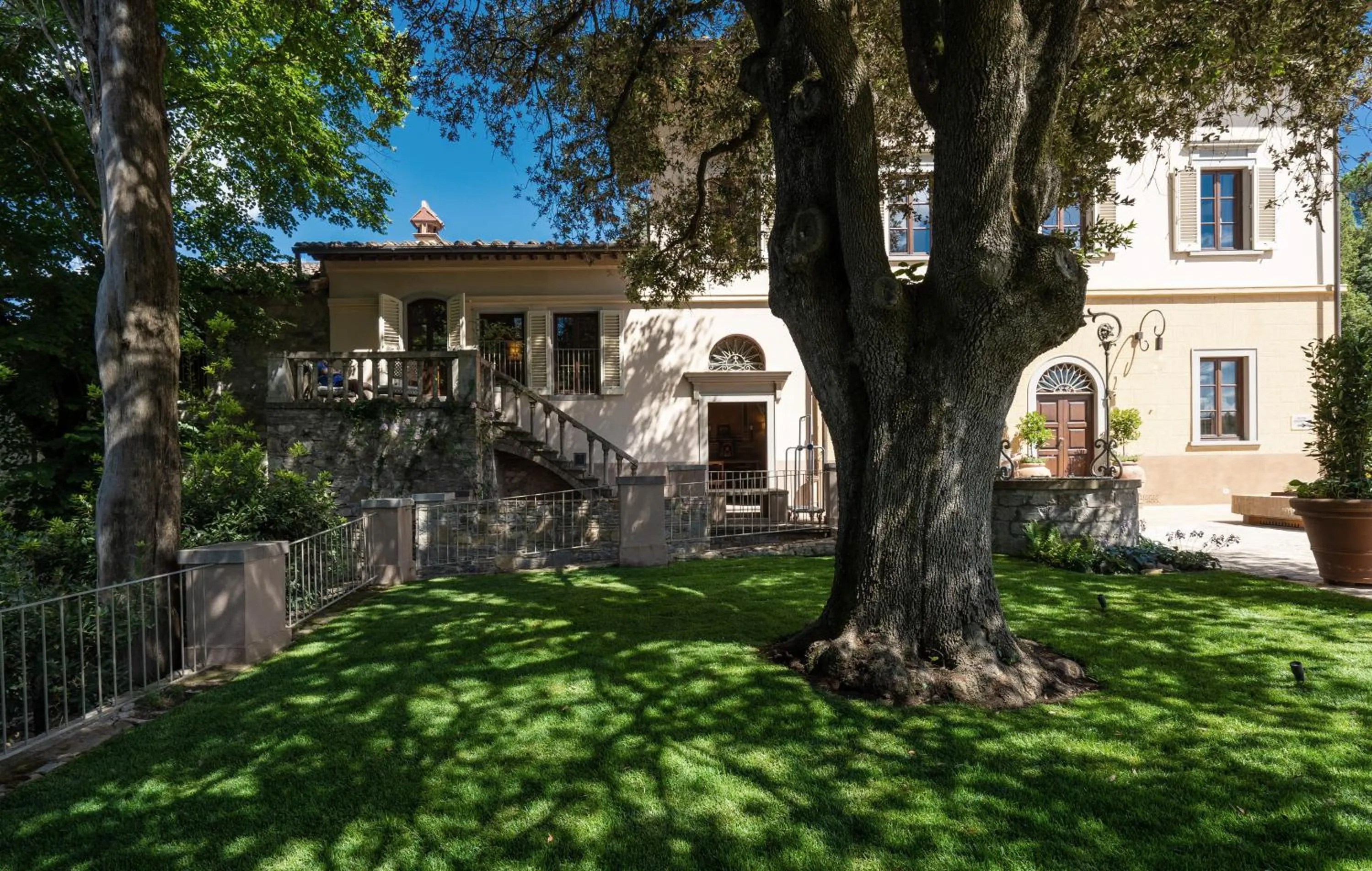 Property building in Villa Campomaggio Resort & SPA