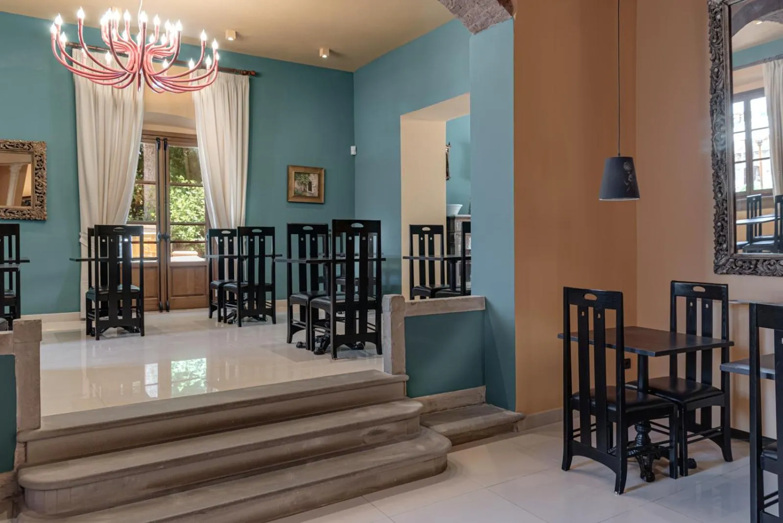 Lounge or bar in Villa Campomaggio Resort & SPA