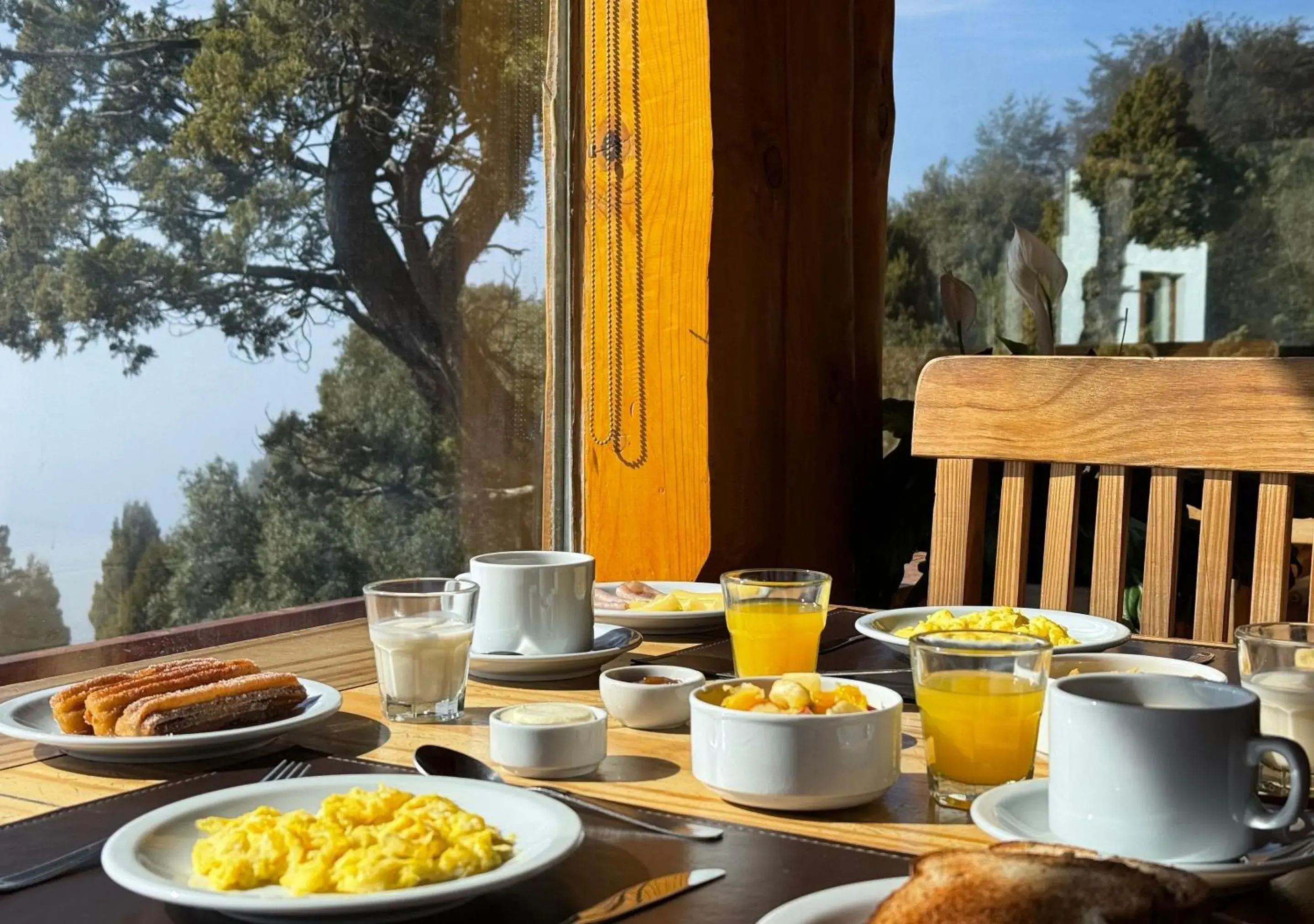 Buffet breakfast in Aparts La Balconada by DOT Suites Buffet breakfast in Aparts La Balconada by DOT Suites