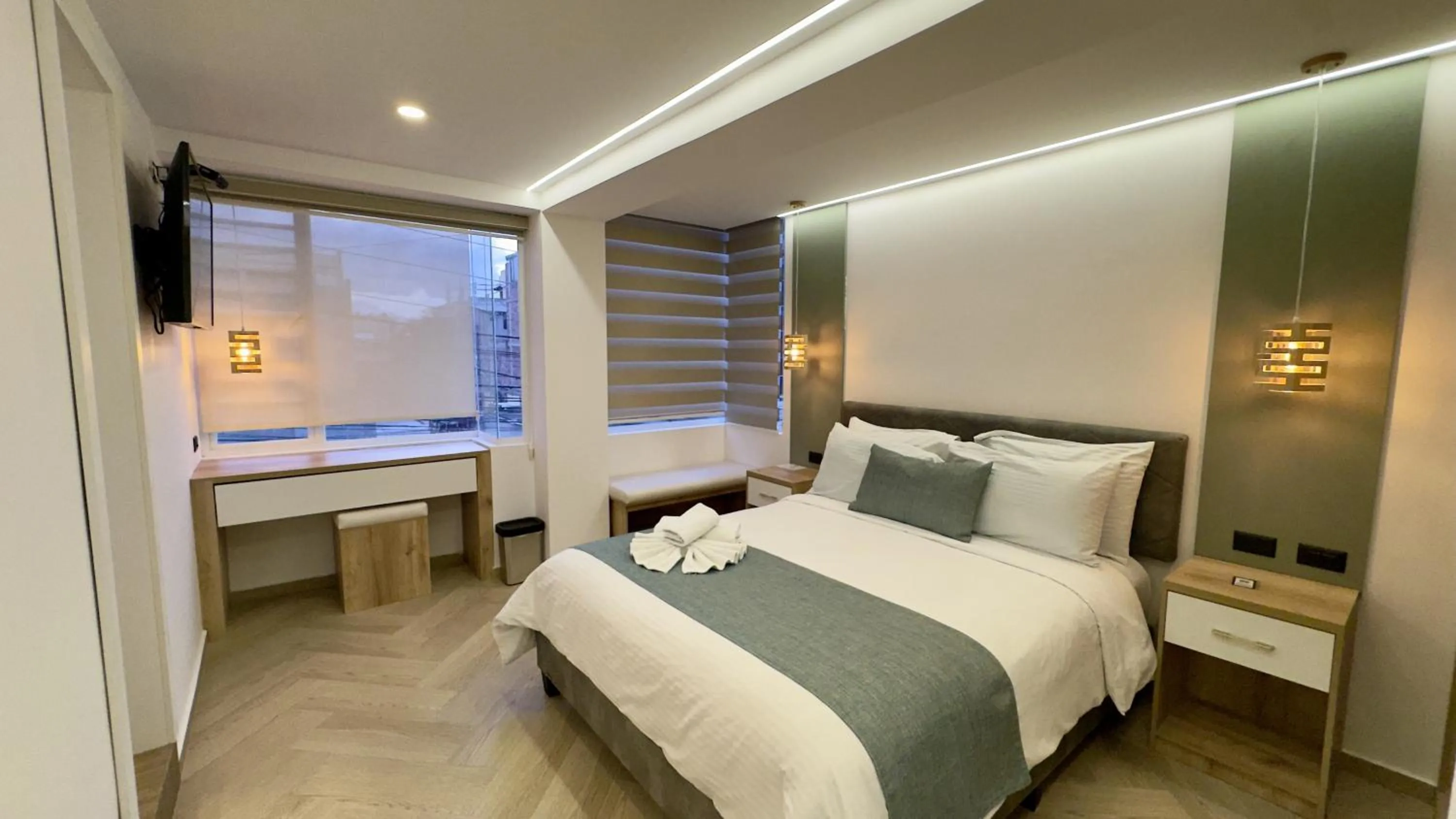 Photo of the whole room, Bed in Hotel Shalom