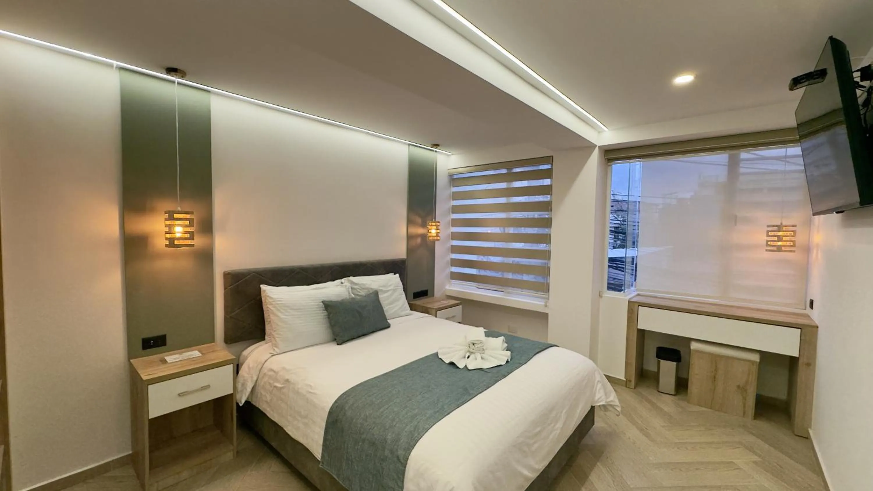 Photo of the whole room, Bed in Hotel Shalom