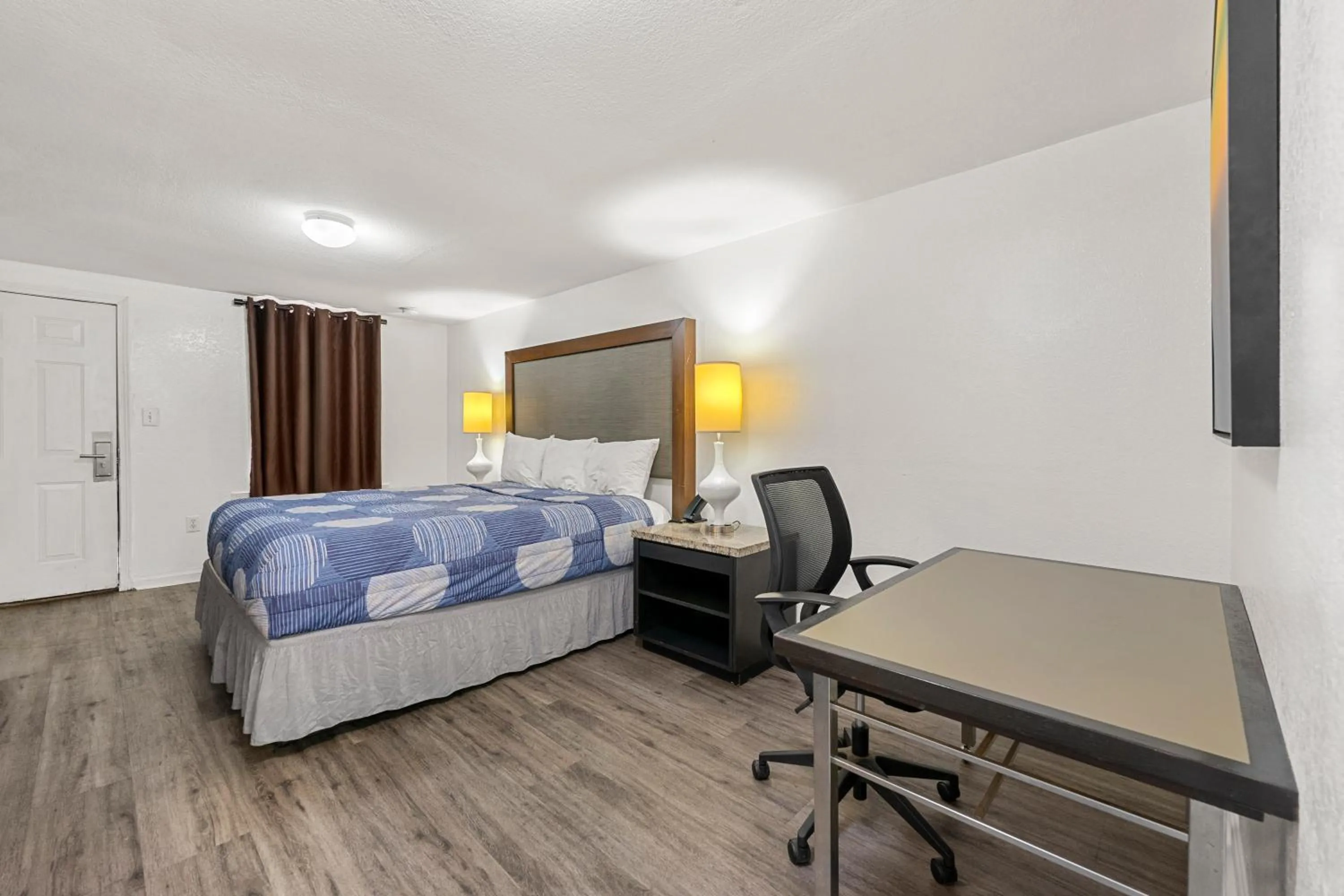 Bed in Extended Stay Studios