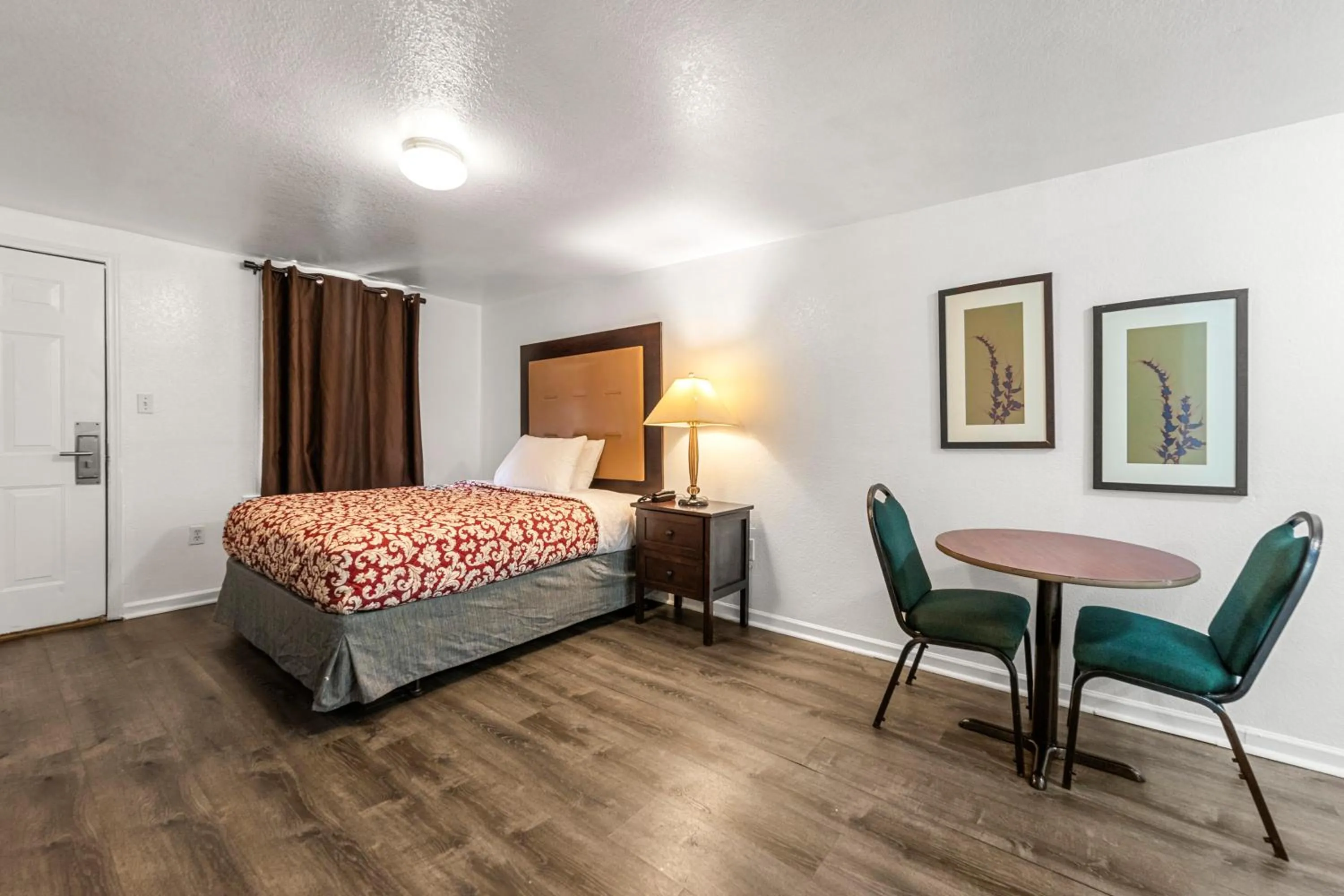 Bed in Extended Stay Studios