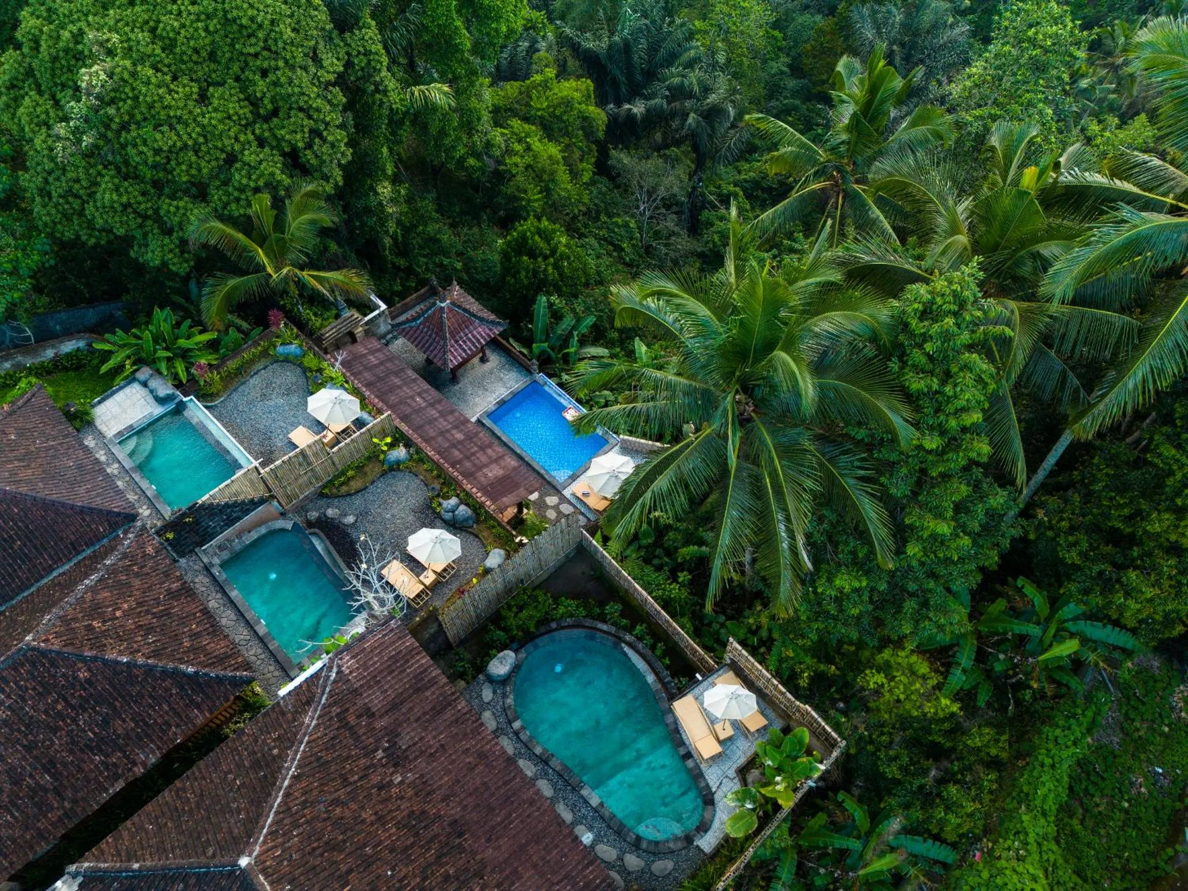 Natural landscape in Bela's Vana Villa Ubud by Dhananjaya Hospitality