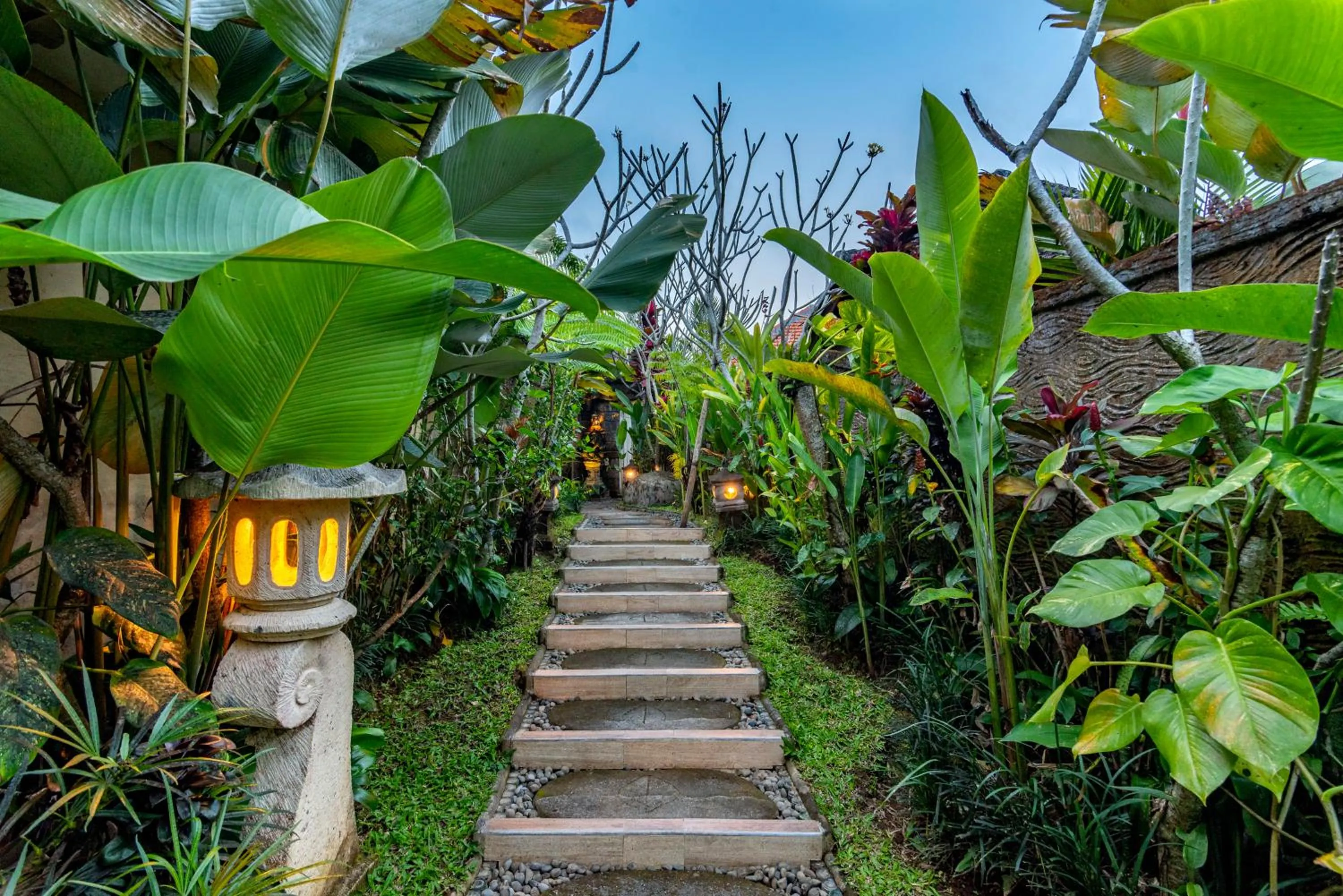 Garden in Bela's Vana Villa Ubud by Dhananjaya Hospitality