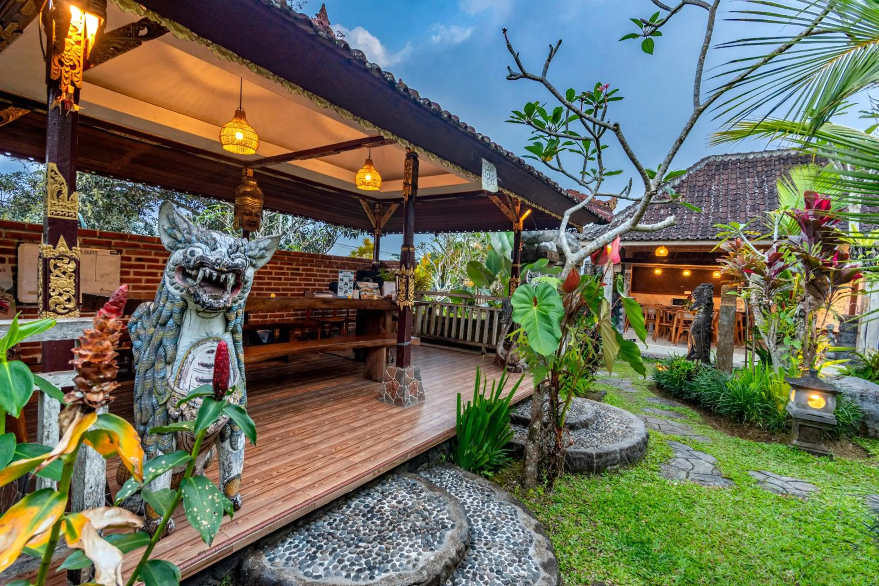 Lobby or reception in Bela's Vana Villa Ubud by Dhananjaya Hospitality