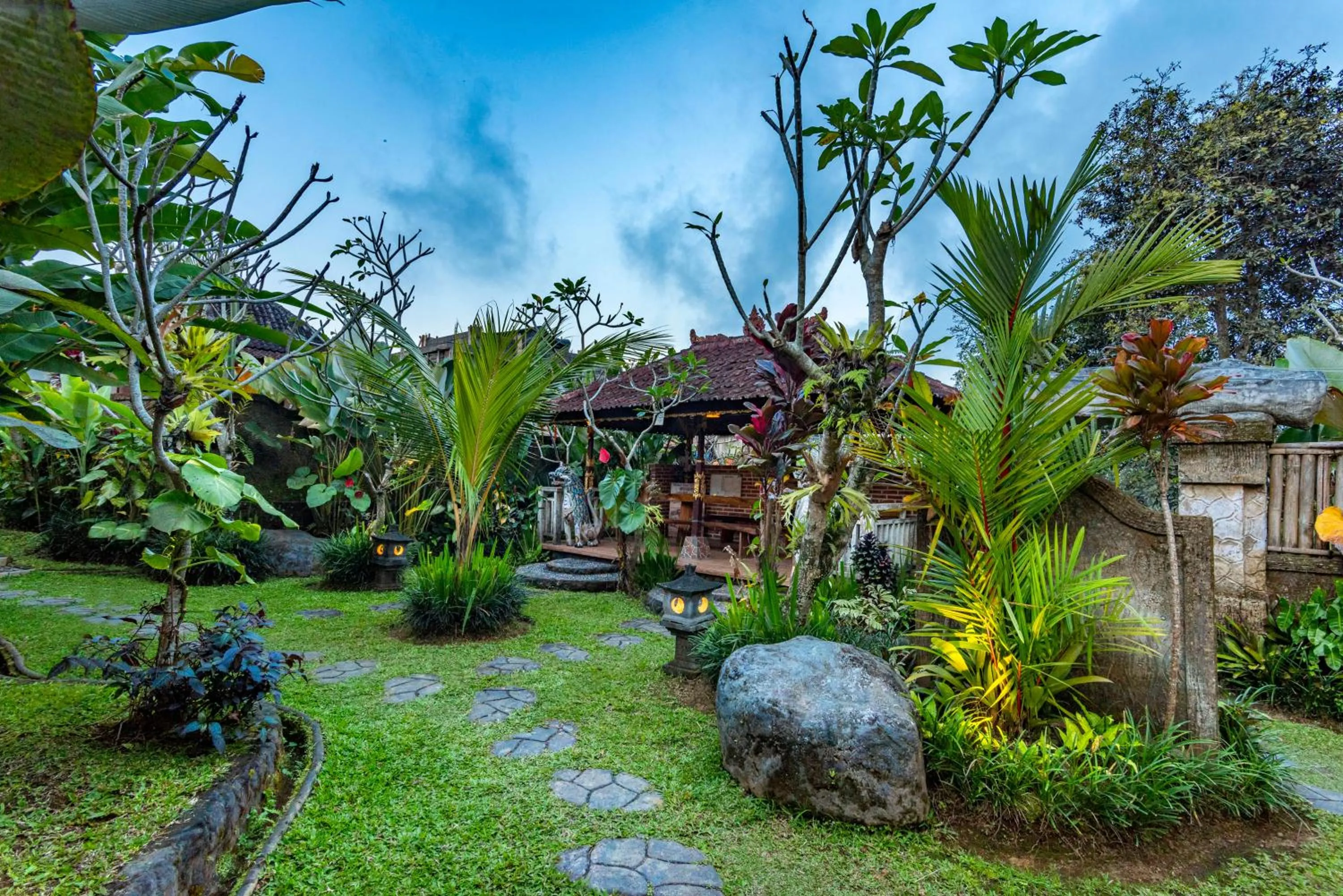 Garden in Bela's Vana Villa Ubud by Dhananjaya Hospitality