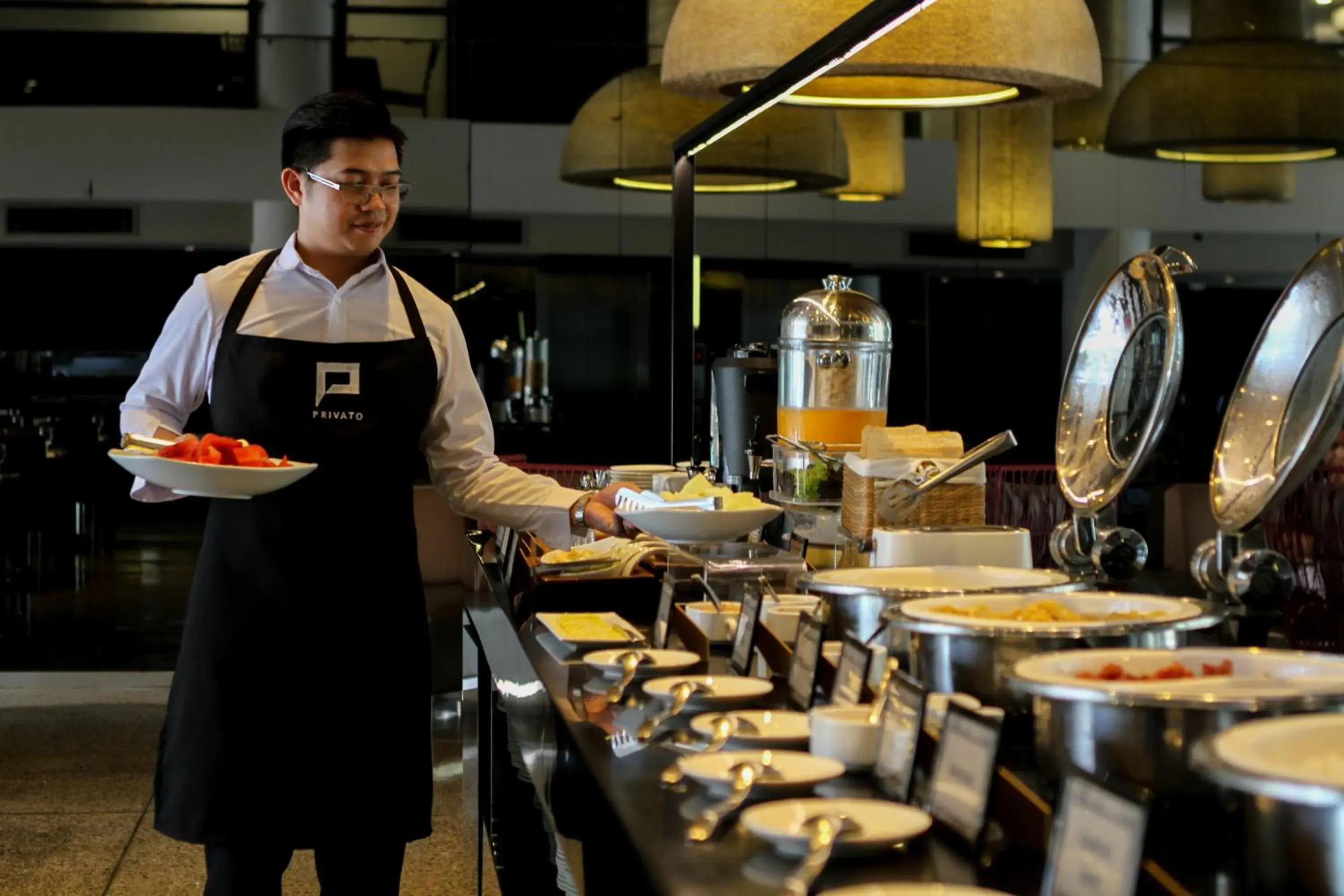 Buffet breakfast in Privato Quezon City Buffet breakfast in Privato Quezon City