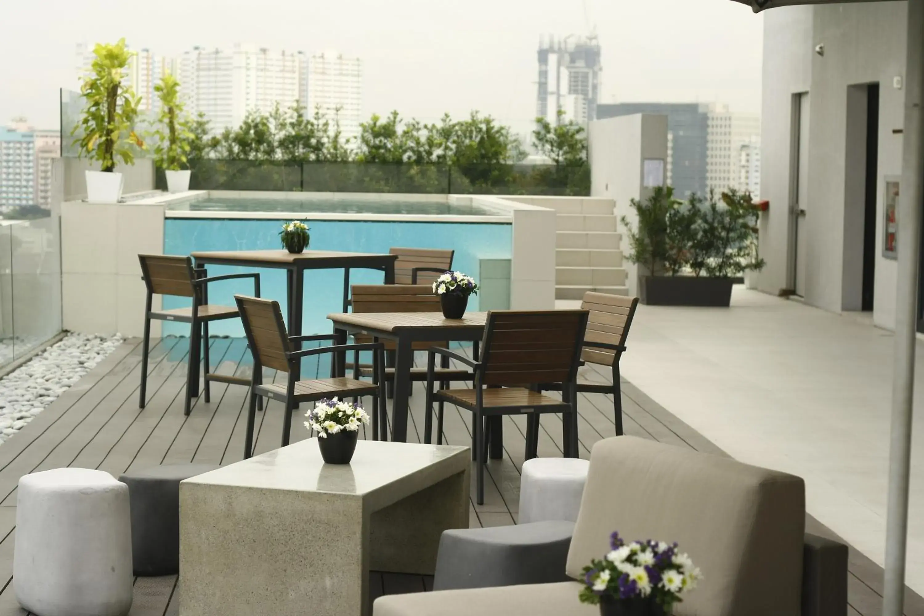 Swimming pool in Privato Quezon City Swimming pool in Privato Quezon City