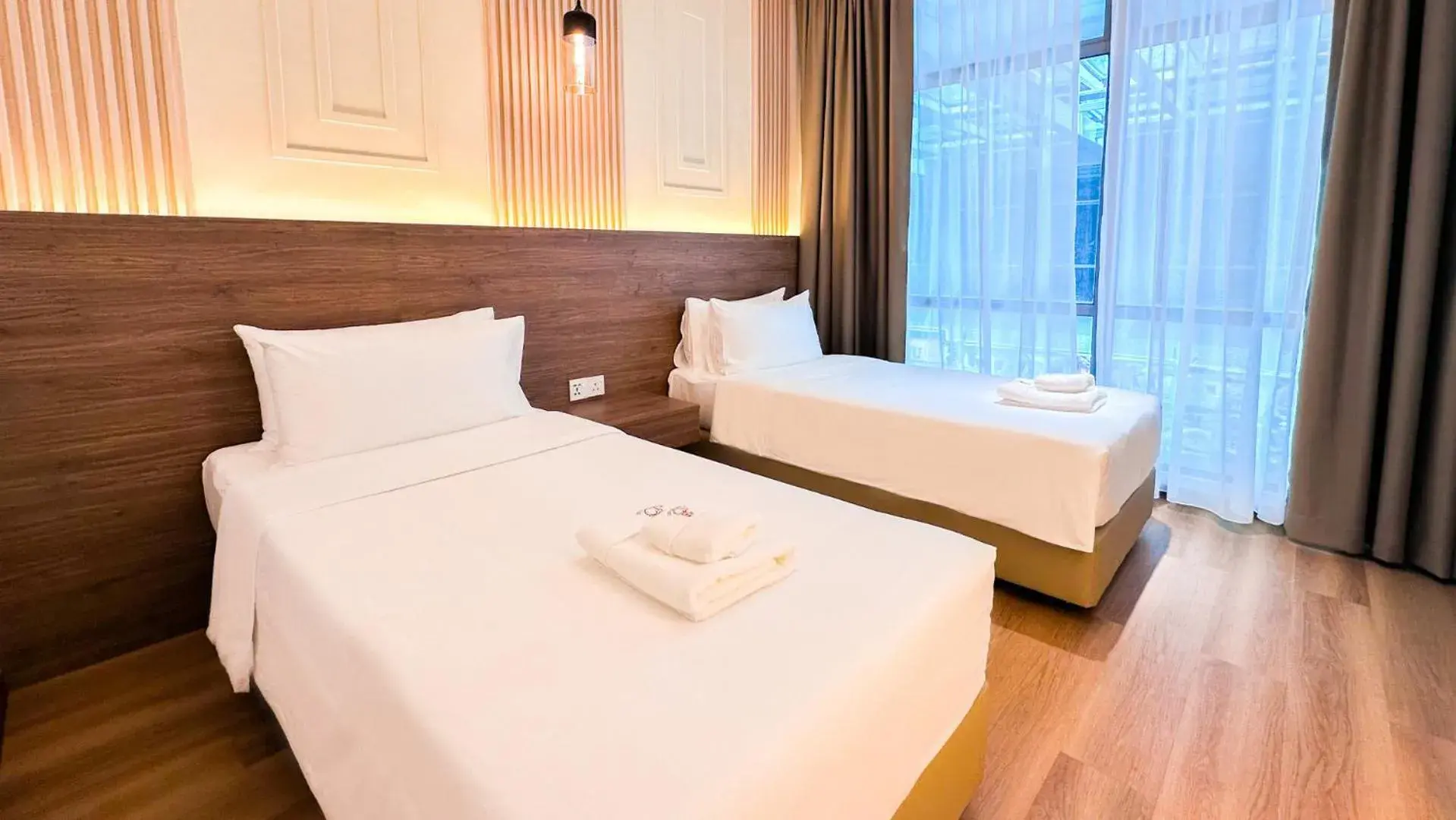 Twin Room in Cottonhouz by Ayuhouz Twin Room in Cottonhouz by Ayuhouz