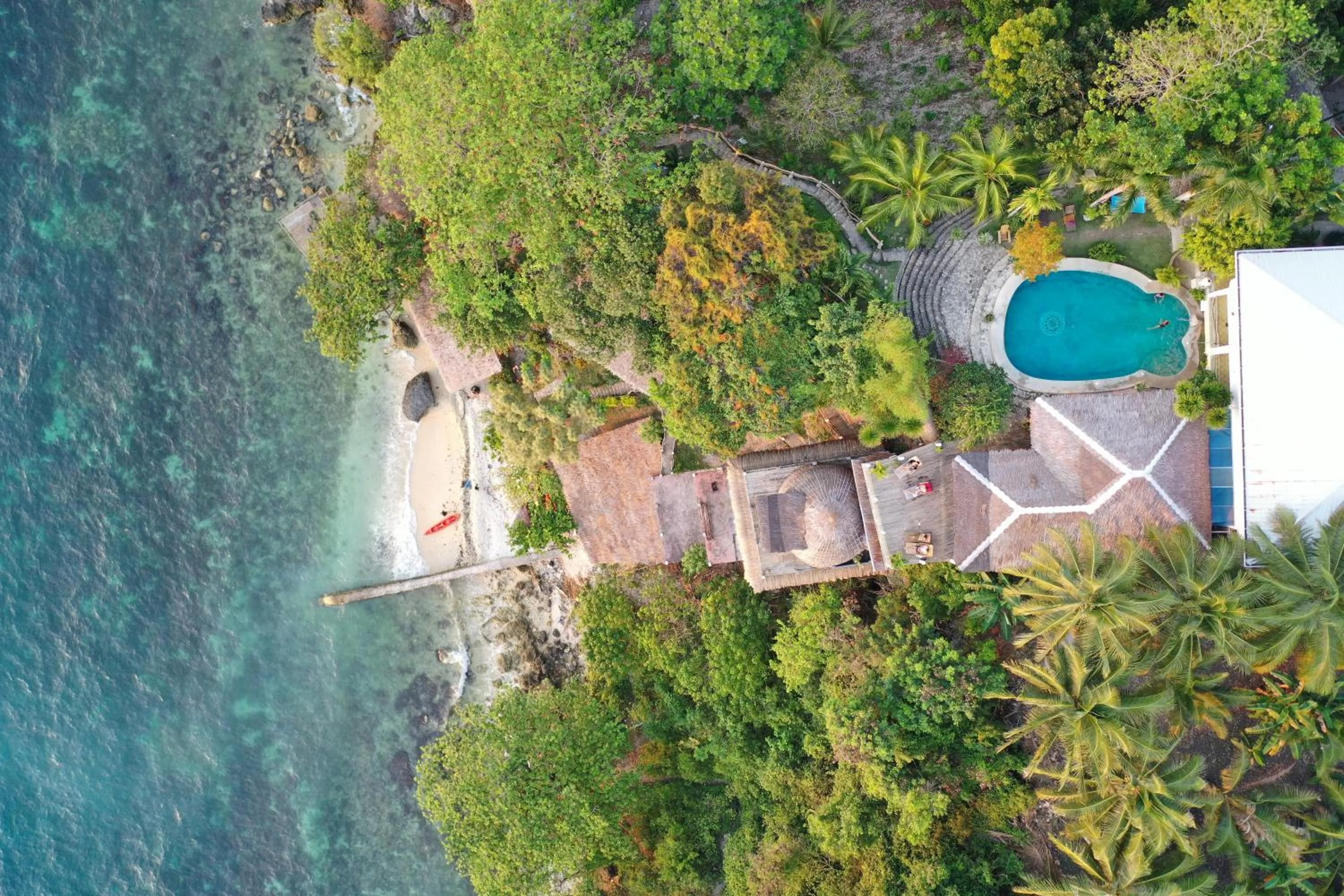 Bird's eye view in Fantasy Lodge