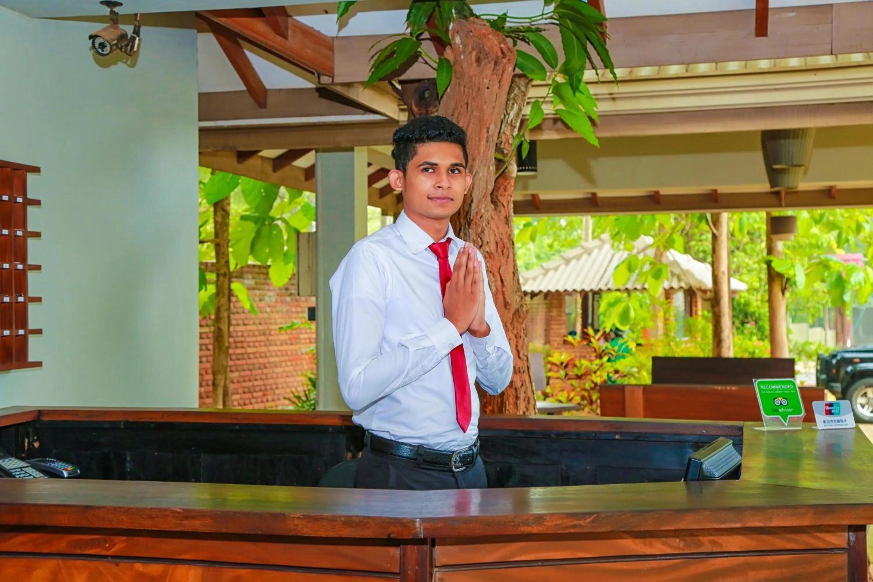 Lobby or reception in Fresco Water Villa