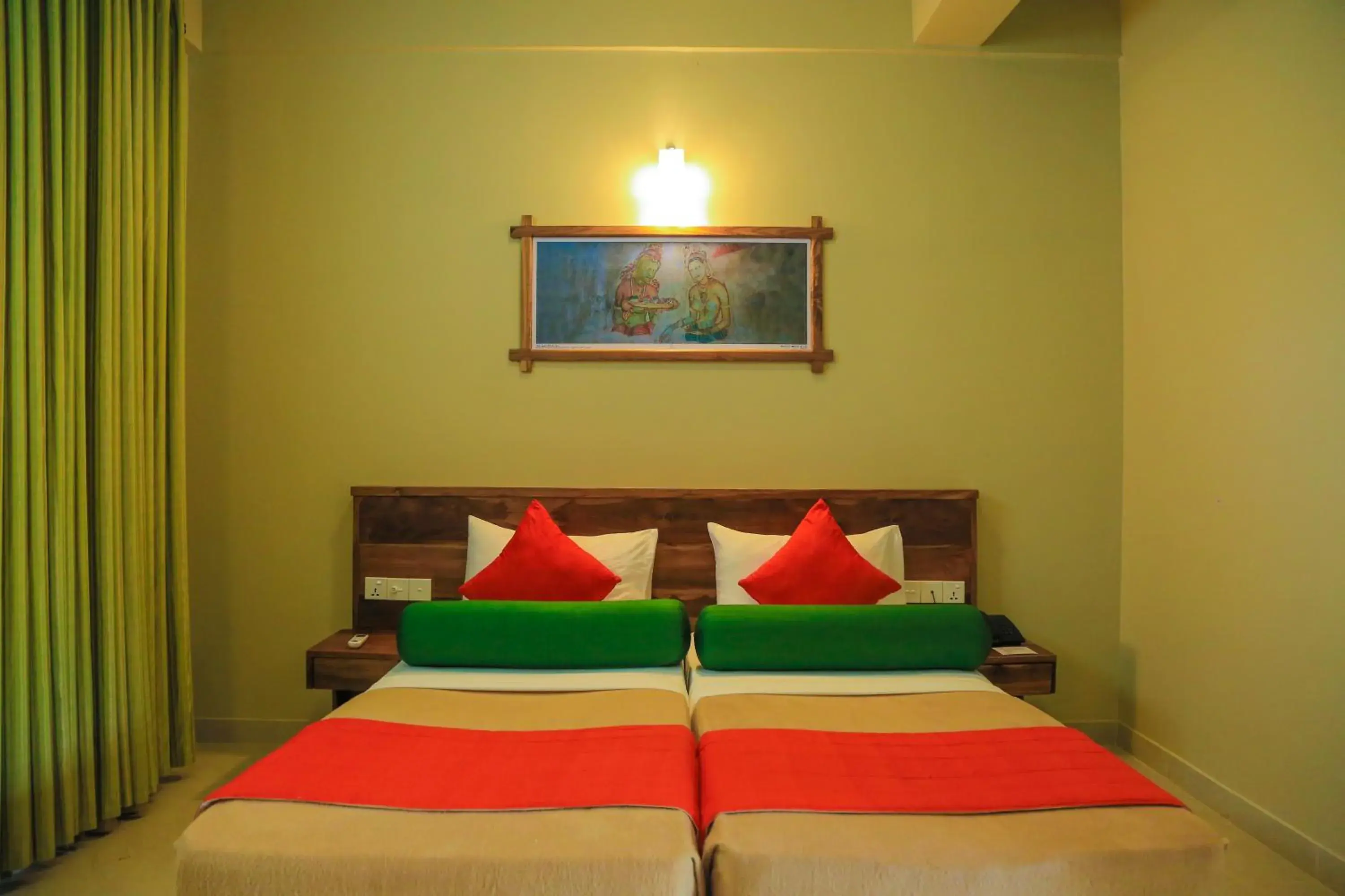 Bedroom, Bed in Fresco Water Villa Bedroom, Bed in Fresco Water Villa