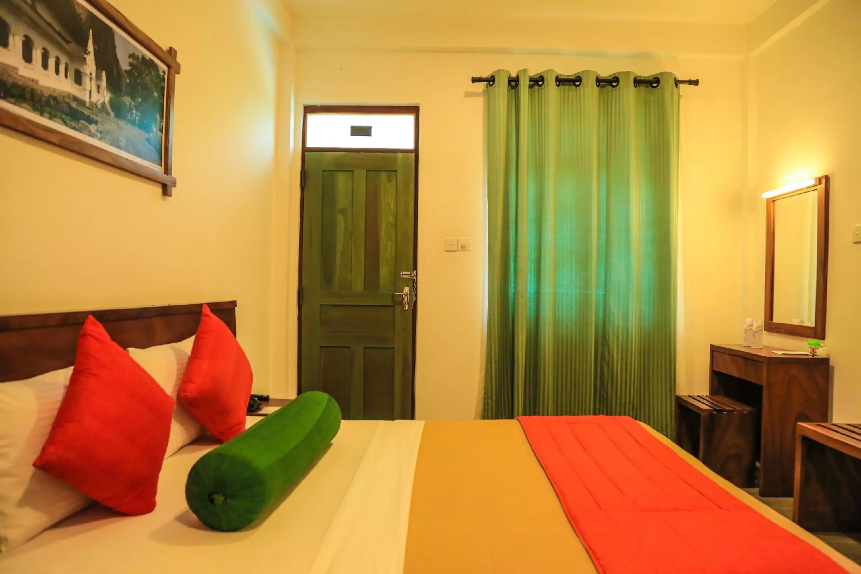 Bedroom, Bed in Fresco Water Villa Bedroom, Bed in Fresco Water Villa