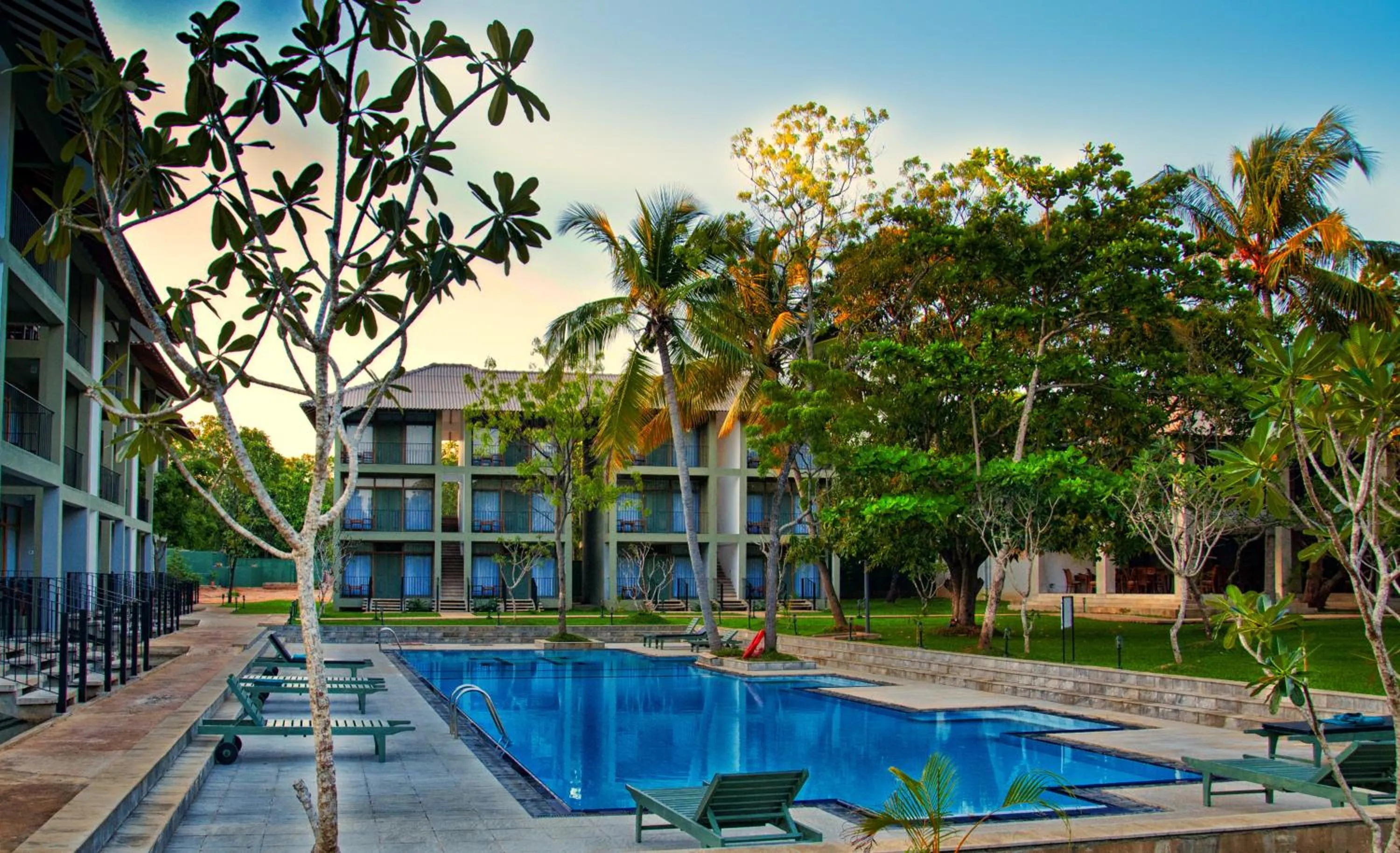 Pool view in Fresco Water Villa