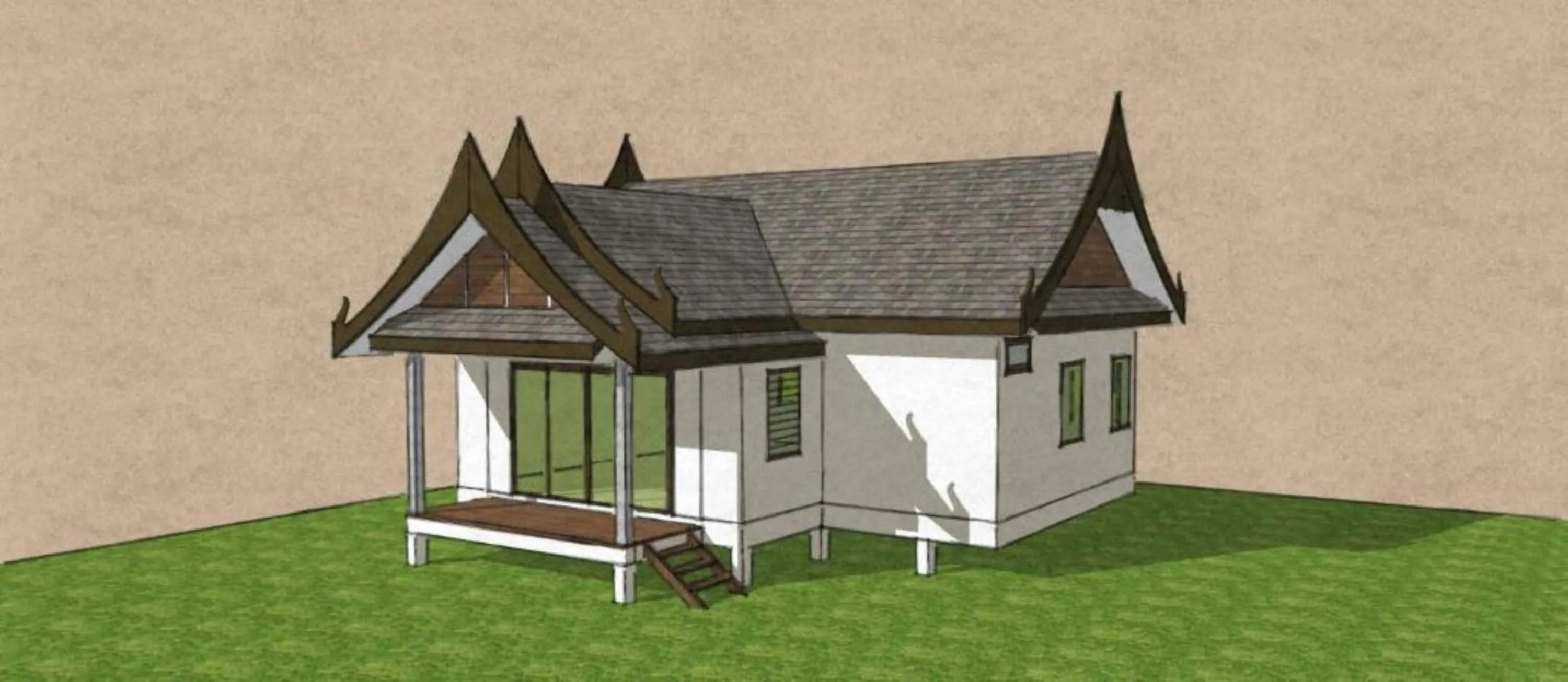 Property building in Boutique Village Hotel