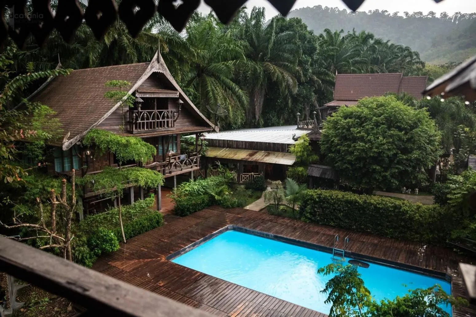 Pool view in Boutique Village Hotel
