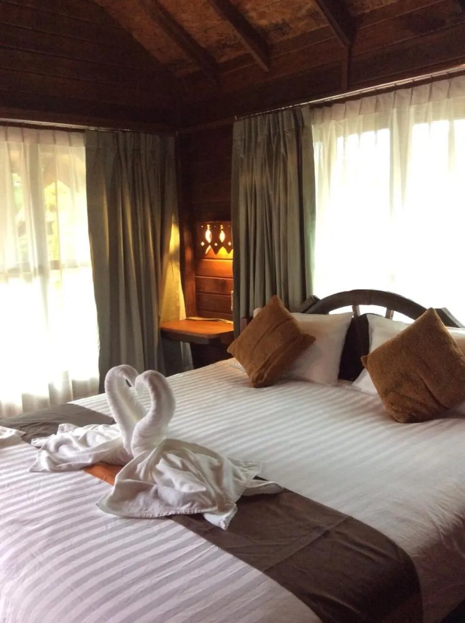 Decorative detail, Bed in Boutique Village Hotel