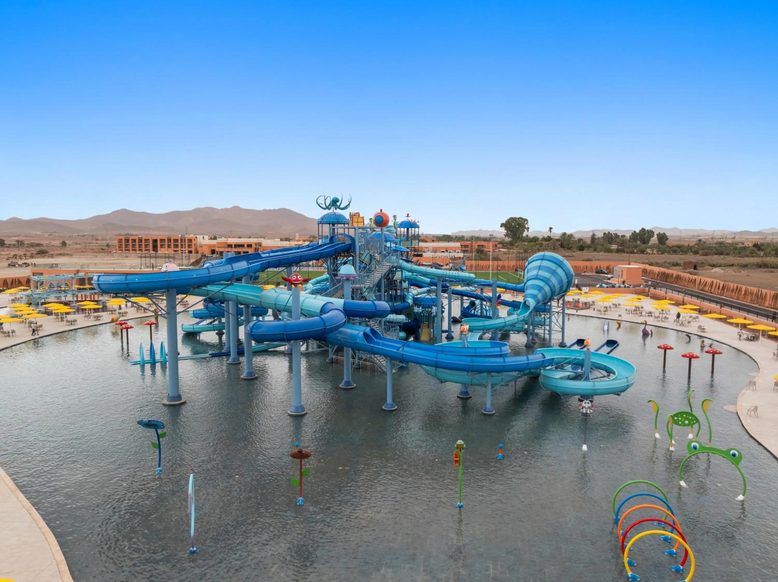 Aqua park in Pickalbatros SUNGO Club - All Inclusive