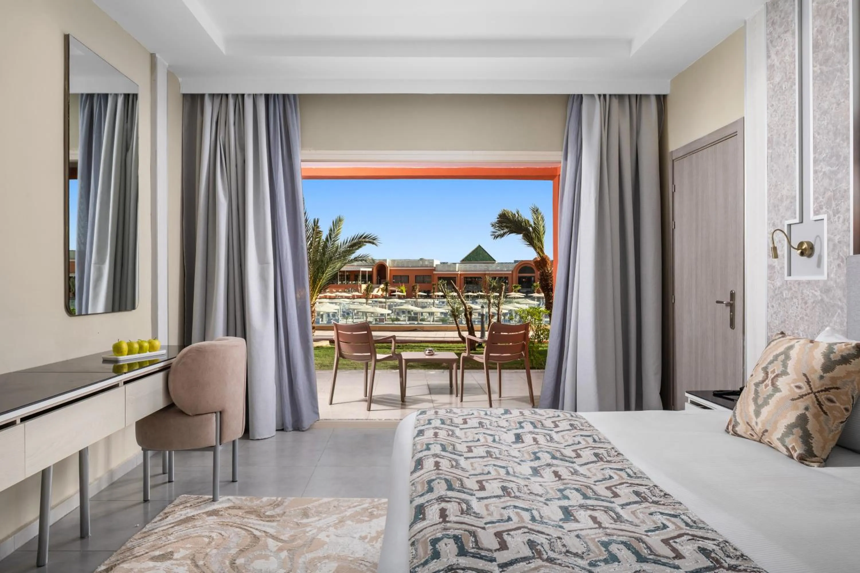 Bed in Pickalbatros SUNGO Club - All Inclusive