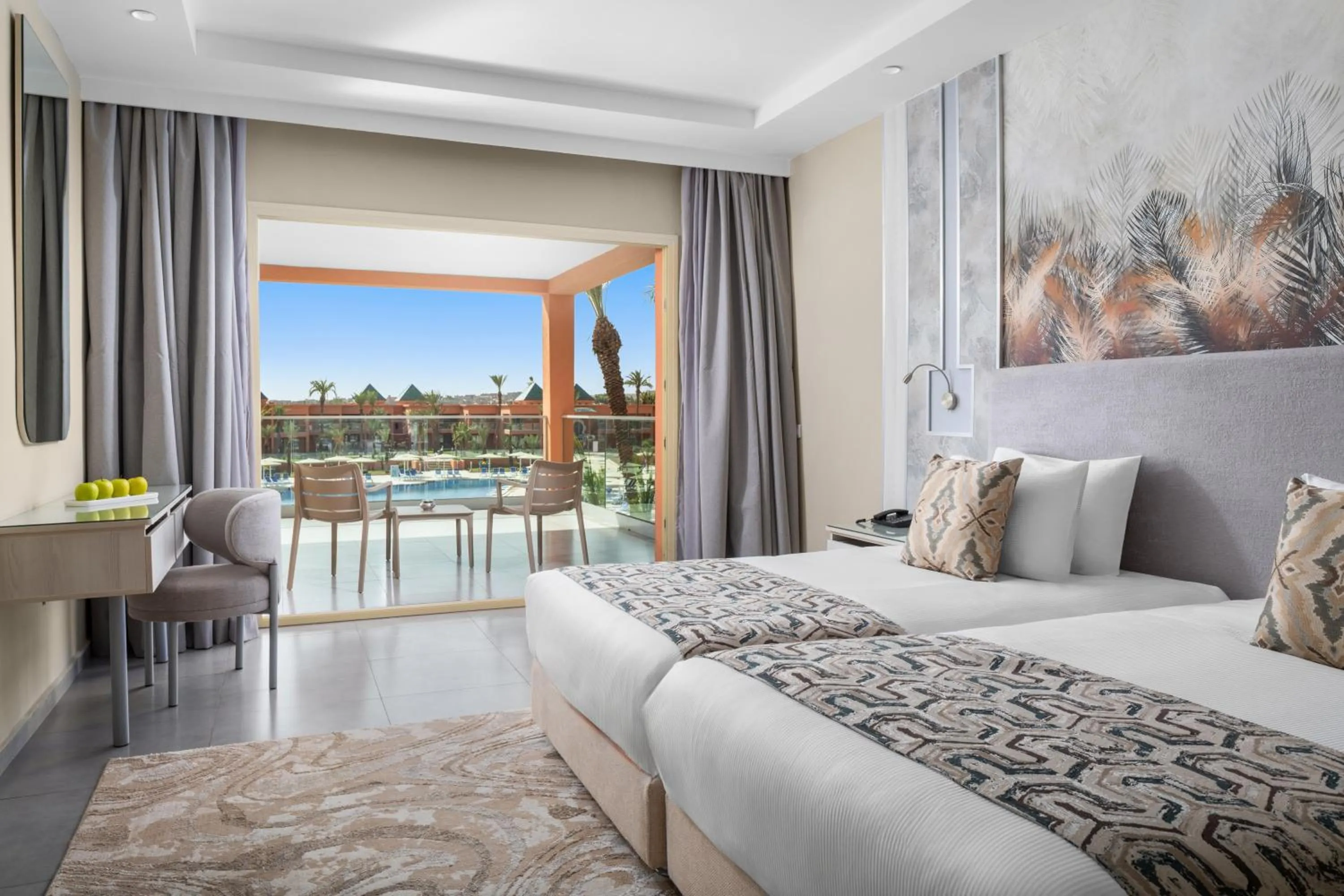 Bed in Pickalbatros SUNGO Club - All Inclusive